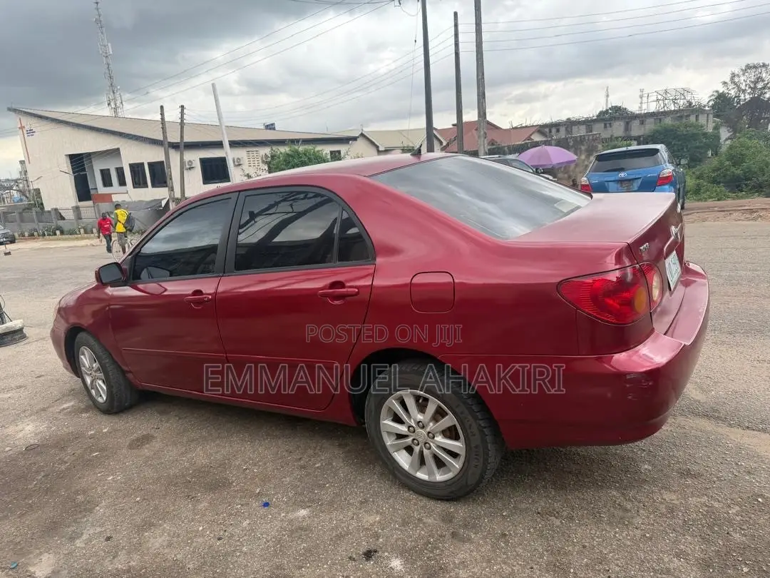 Toyota Corolla 2003 Red