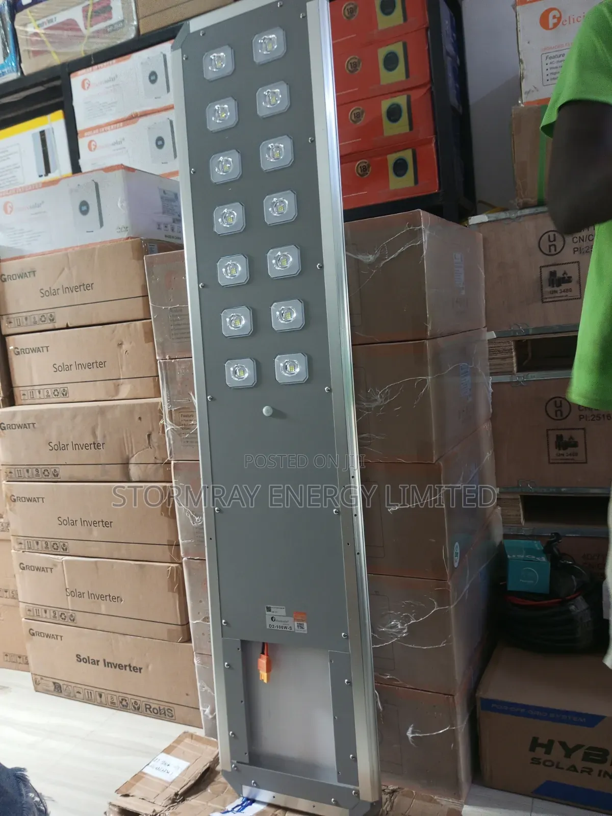 Felicity D2 100w Solar Street Lights