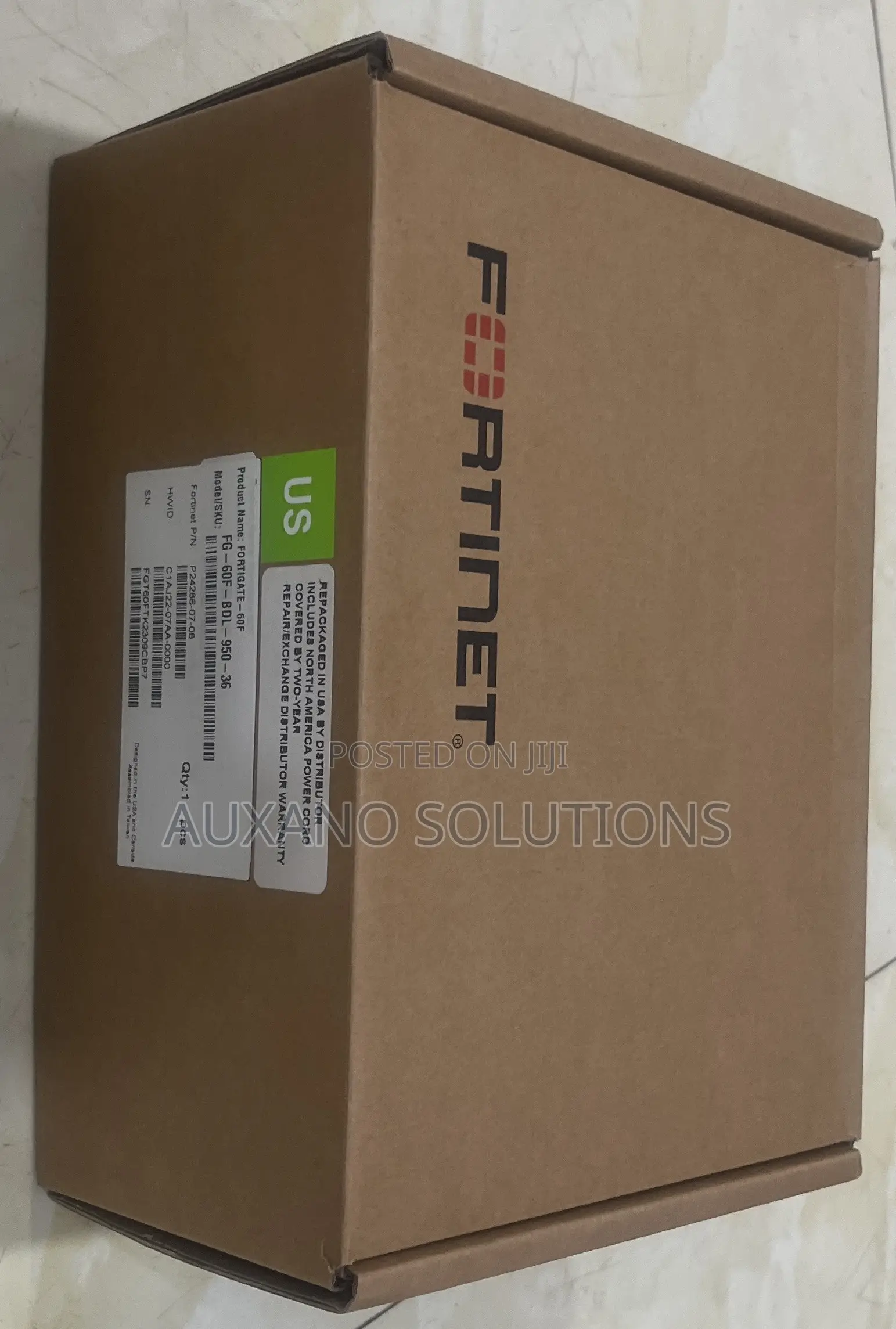 Fortigate 60F Firewall Device FG-60F-BDL-950-36