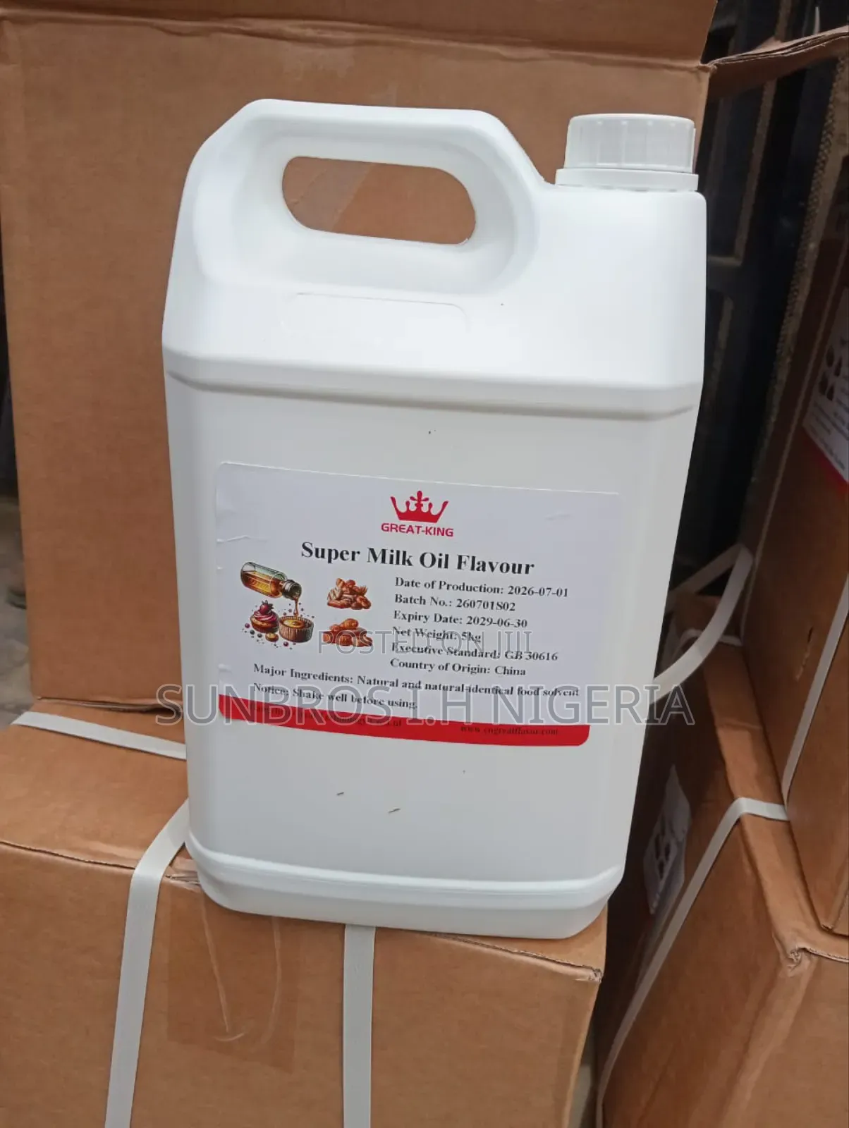 Super Milk Oil Flavour Available in Wholesale Price for