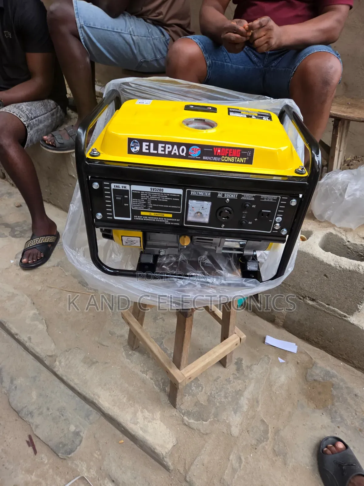 1.5kVA Elepaq Manual Generator – Reliable Affordable