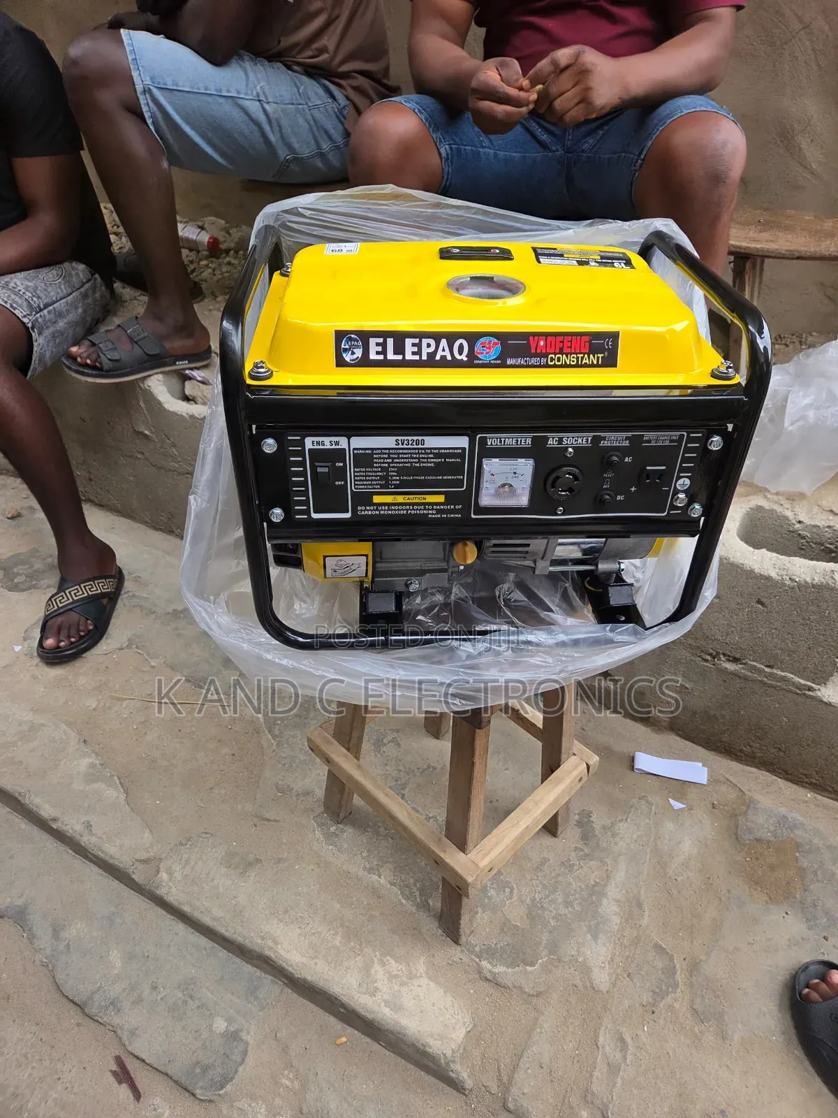 1.5kVA Elepaq Generator – Your Reliable Backup Power