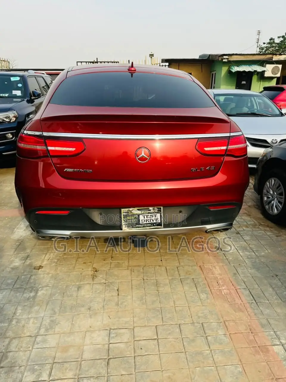 Mercedes-Benz GLE-Class AMG GLE 43 4MATIC 2018 Red