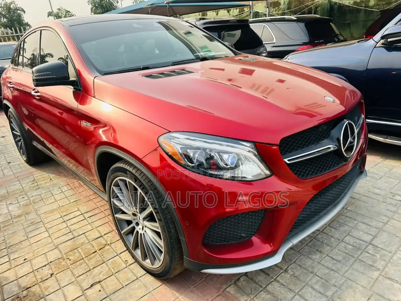 Mercedes-Benz GLE-Class AMG GLE 43 4MATIC 2018 Red