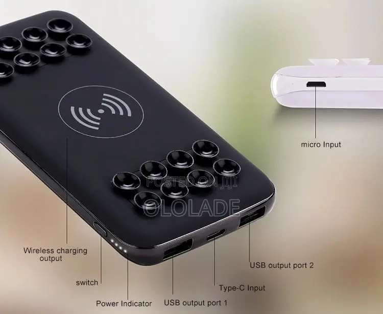 Wireless Suction Powerbank