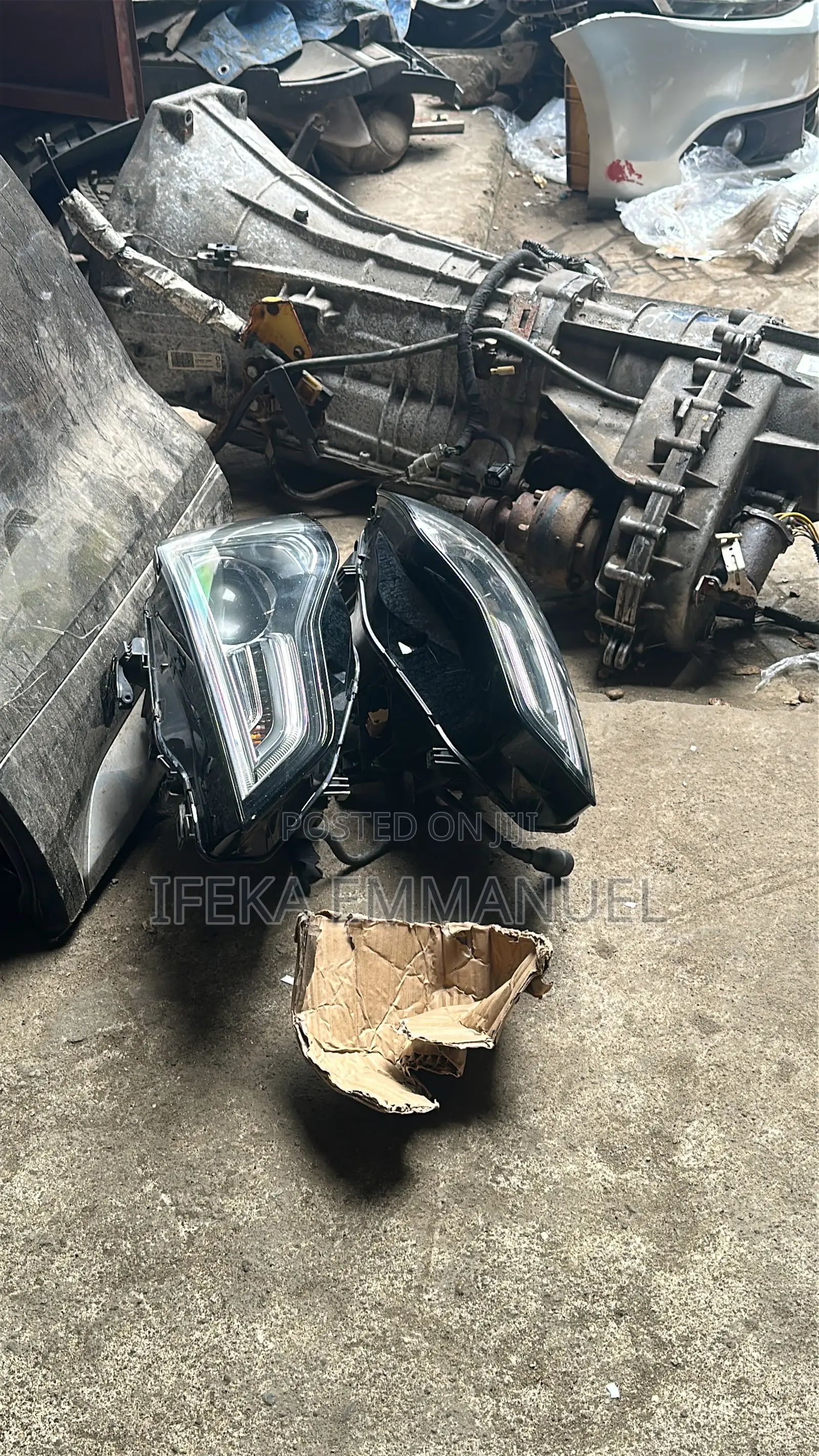 Headlights Audi A5 2014
