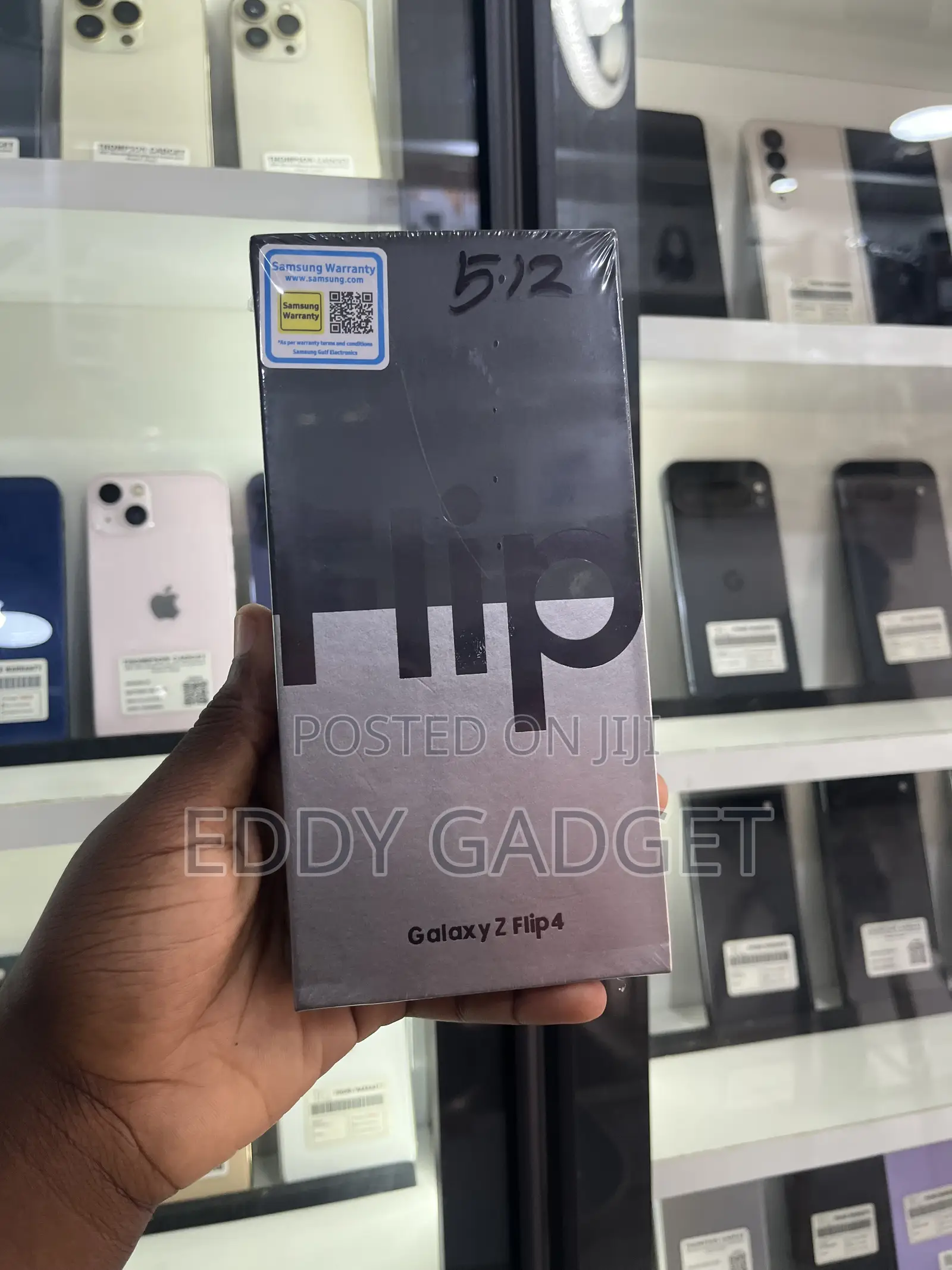 New Samsung Galaxy Z Flip4 512 GB Purple