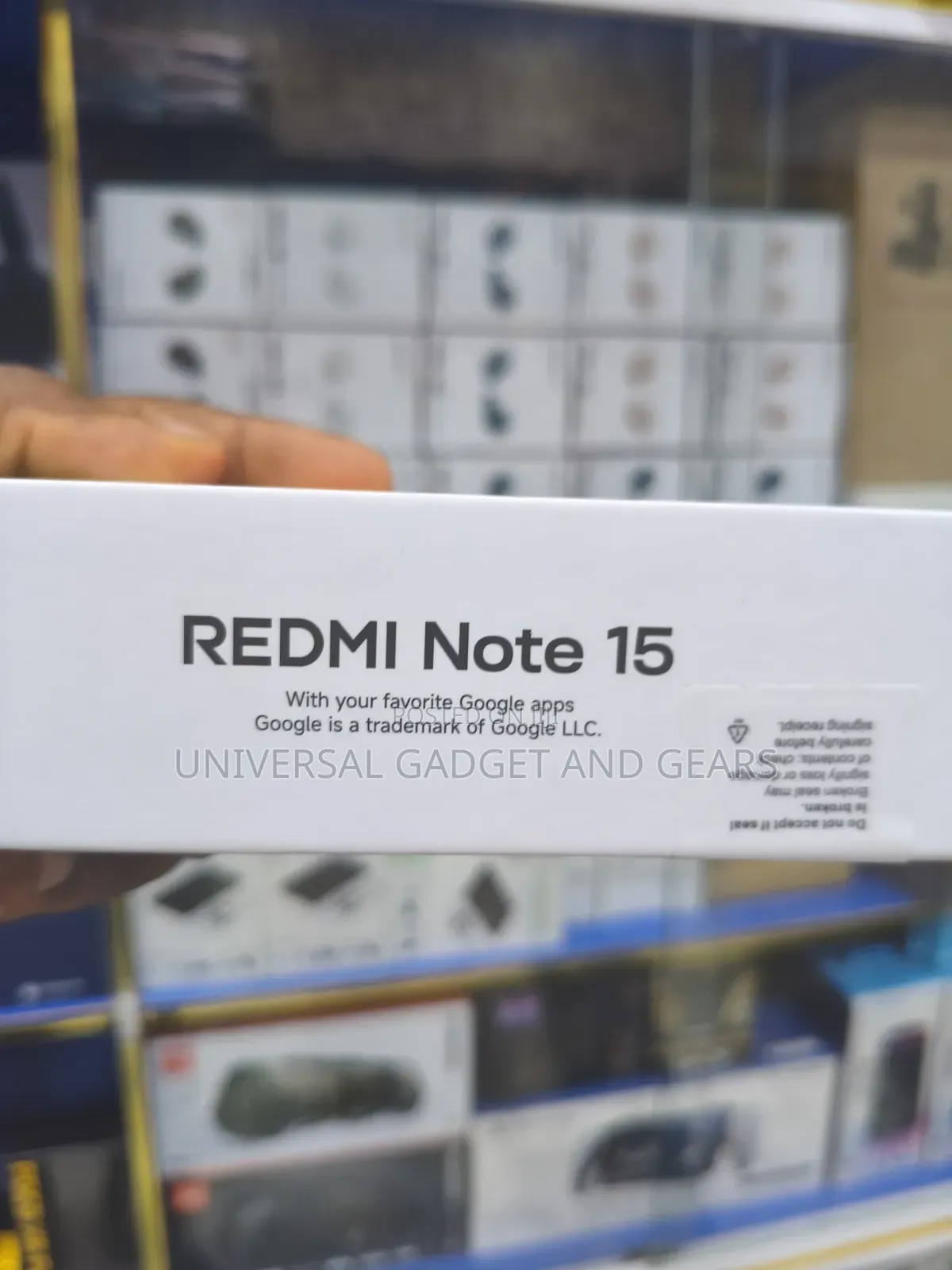 New Xiaomi Redmi Note 15 256 GB Blue