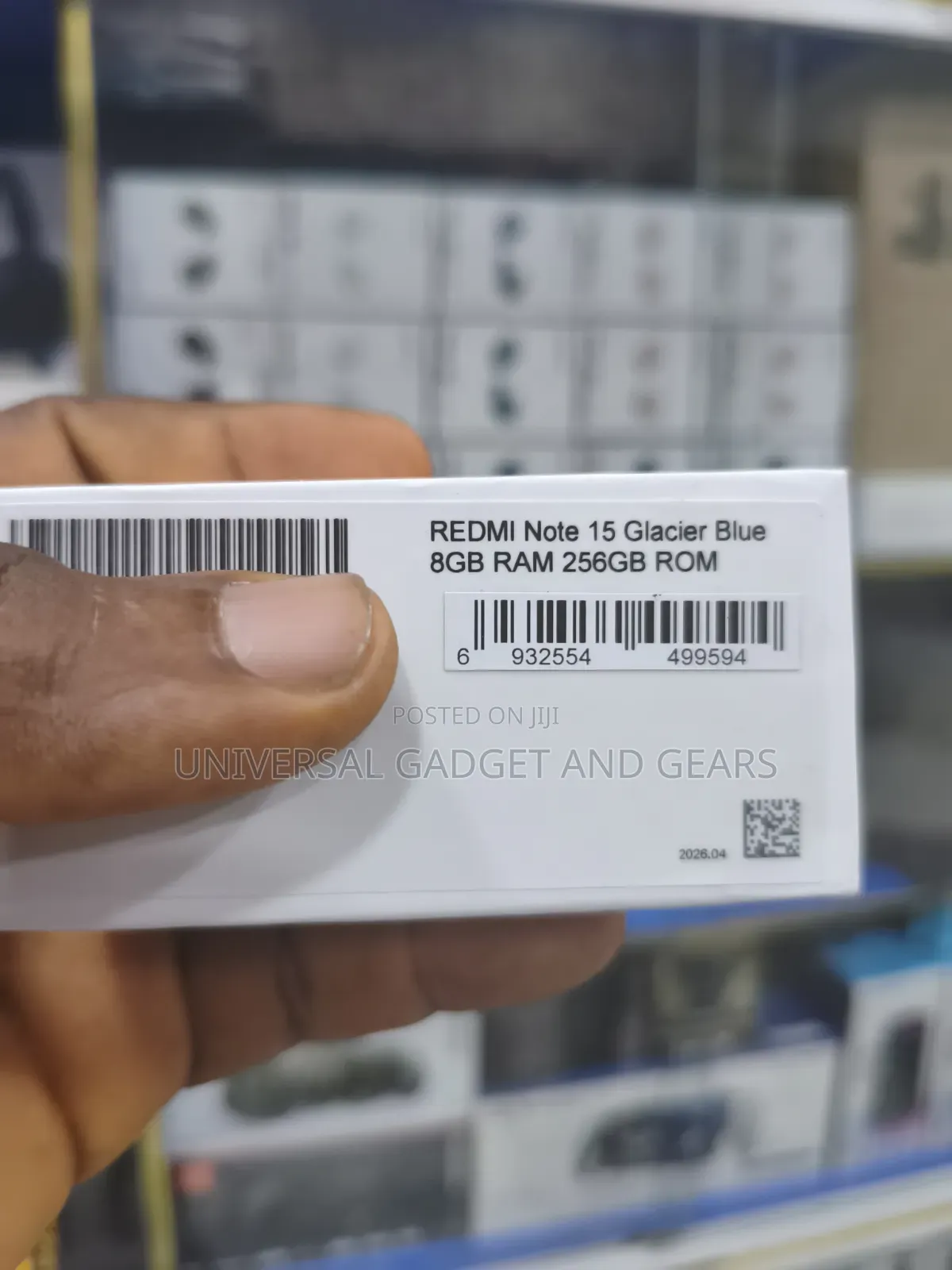 New Xiaomi Redmi Note 15 256 GB Blue