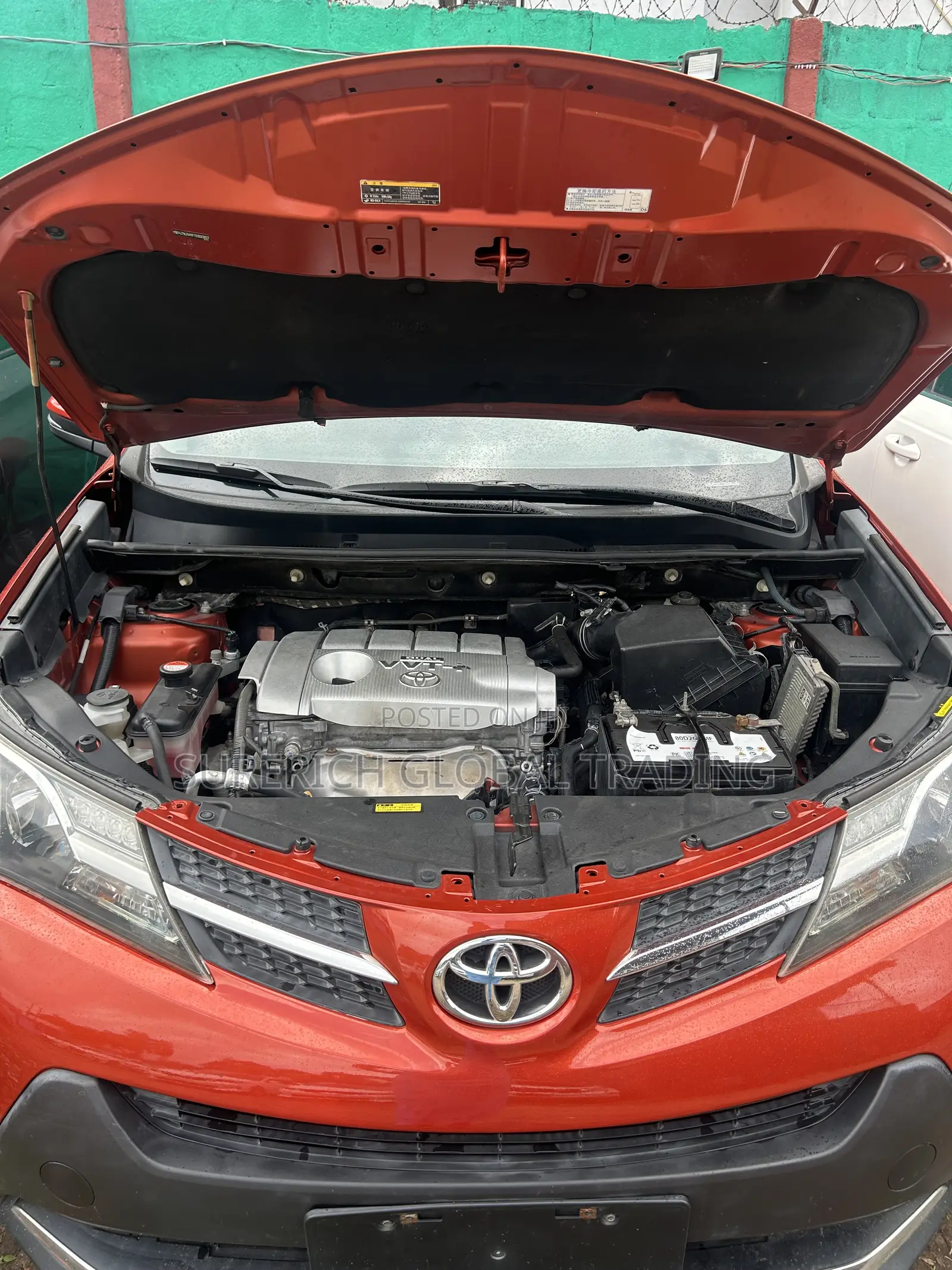 Toyota RAV4 2013 Orange