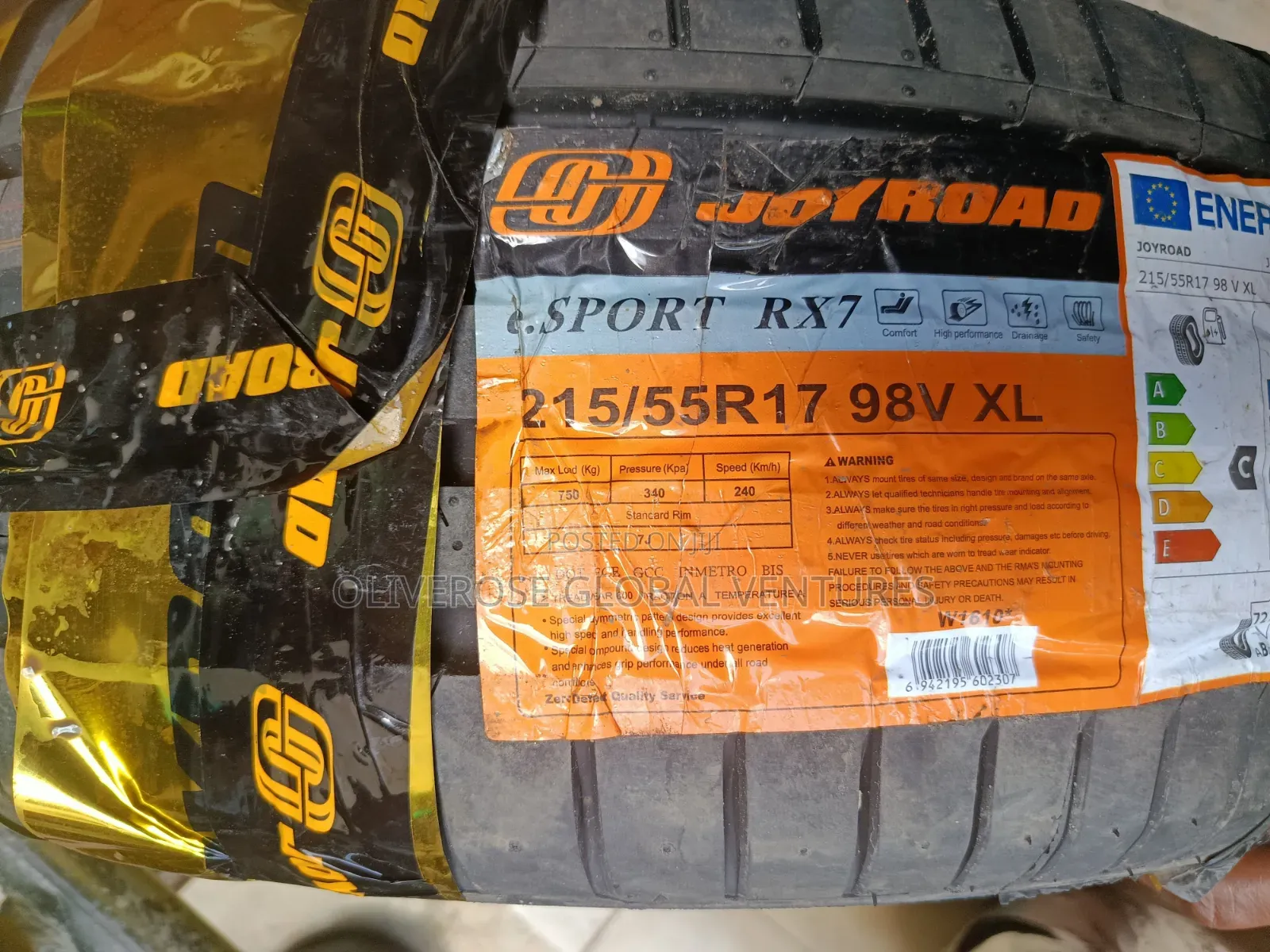 215/55/17 Tyre for Honda,lexus, Benz