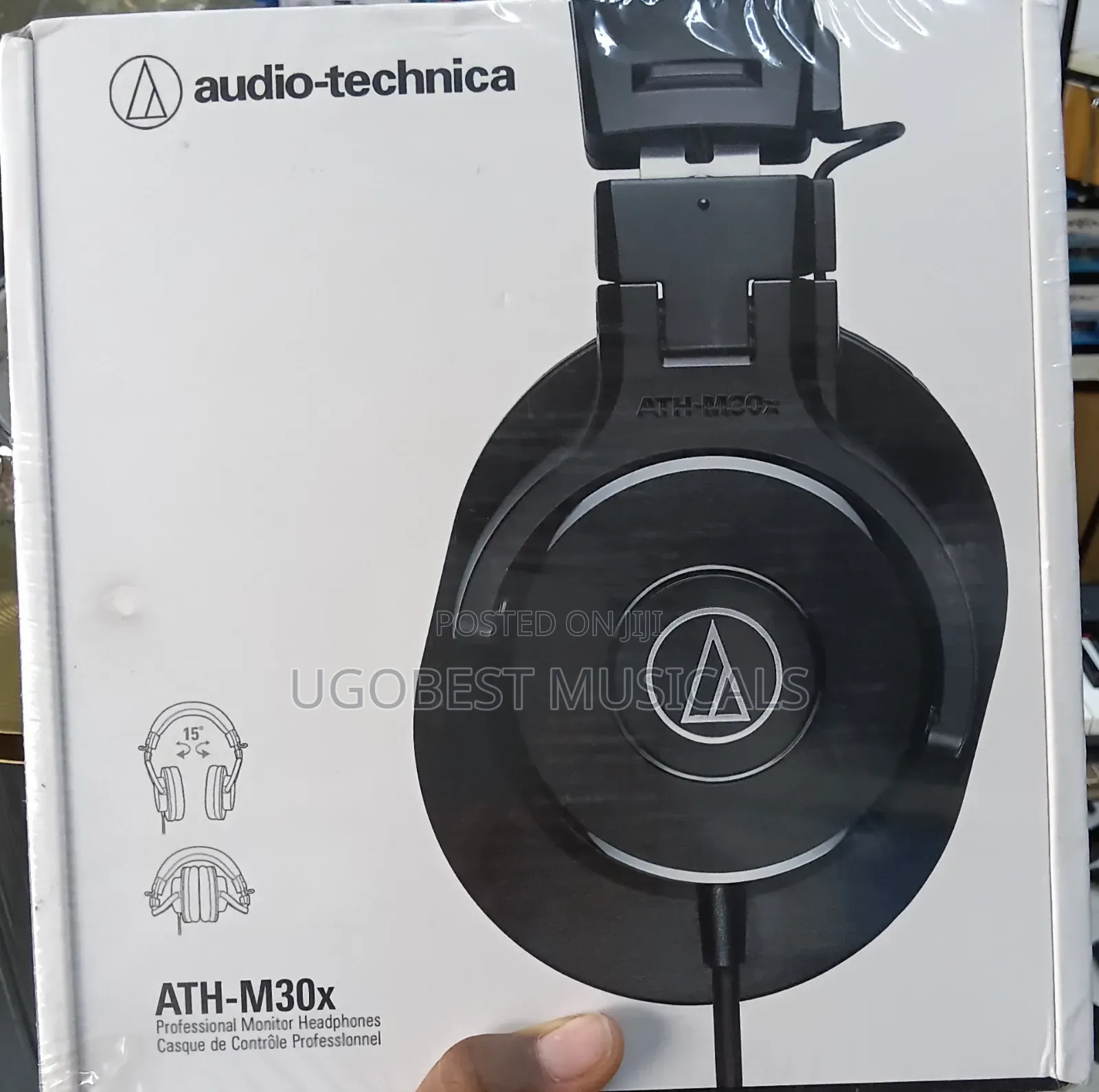 Audio-Technica ATH-M30x Professional Monitor Headphones