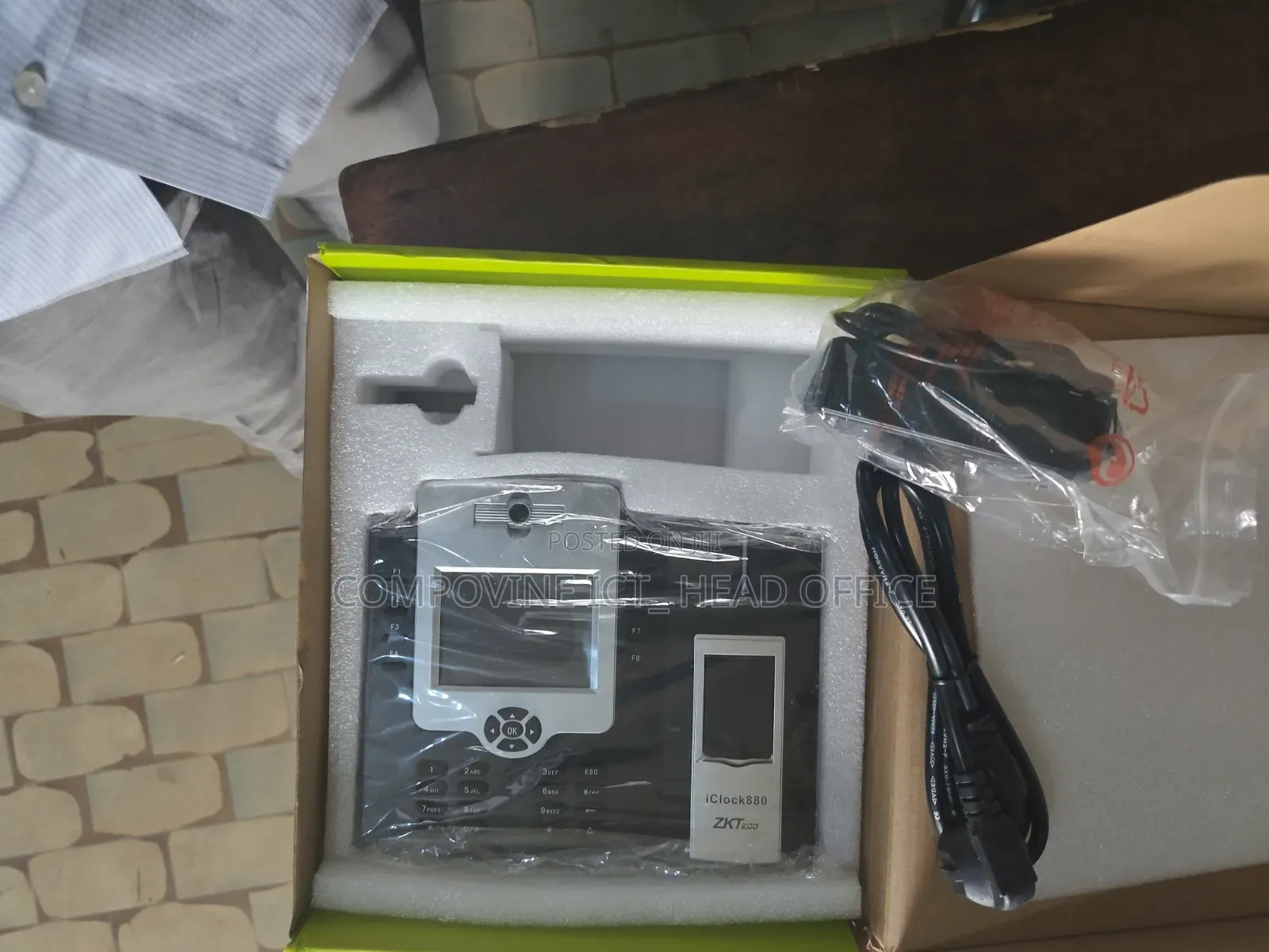 Zkteco Iclock880 Fingerprint Time Attendance Access Control Terminal