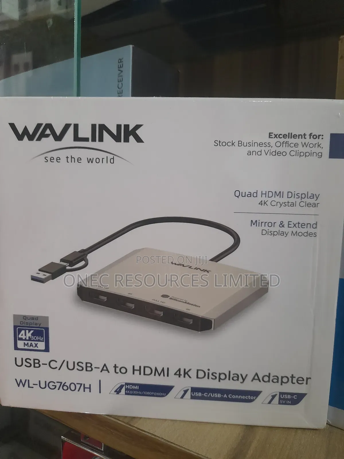 Wavlink USB-C/Isb-a to Hdmi Display Adapter