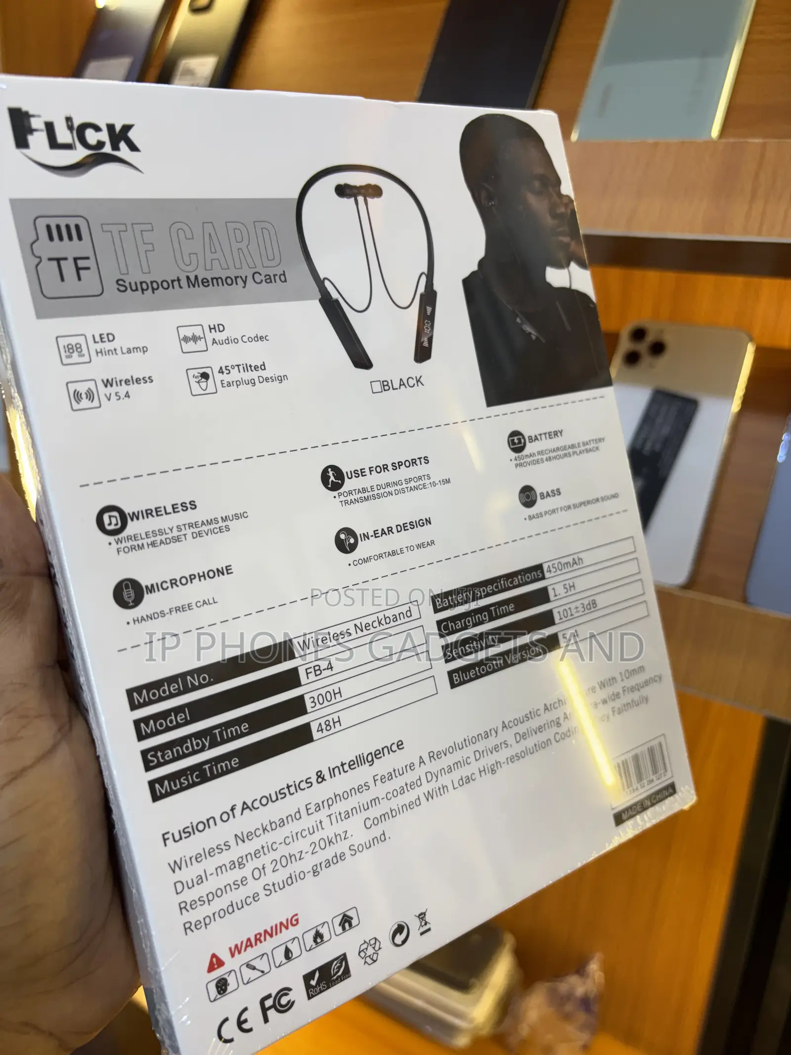 Flick Wireless Neckband