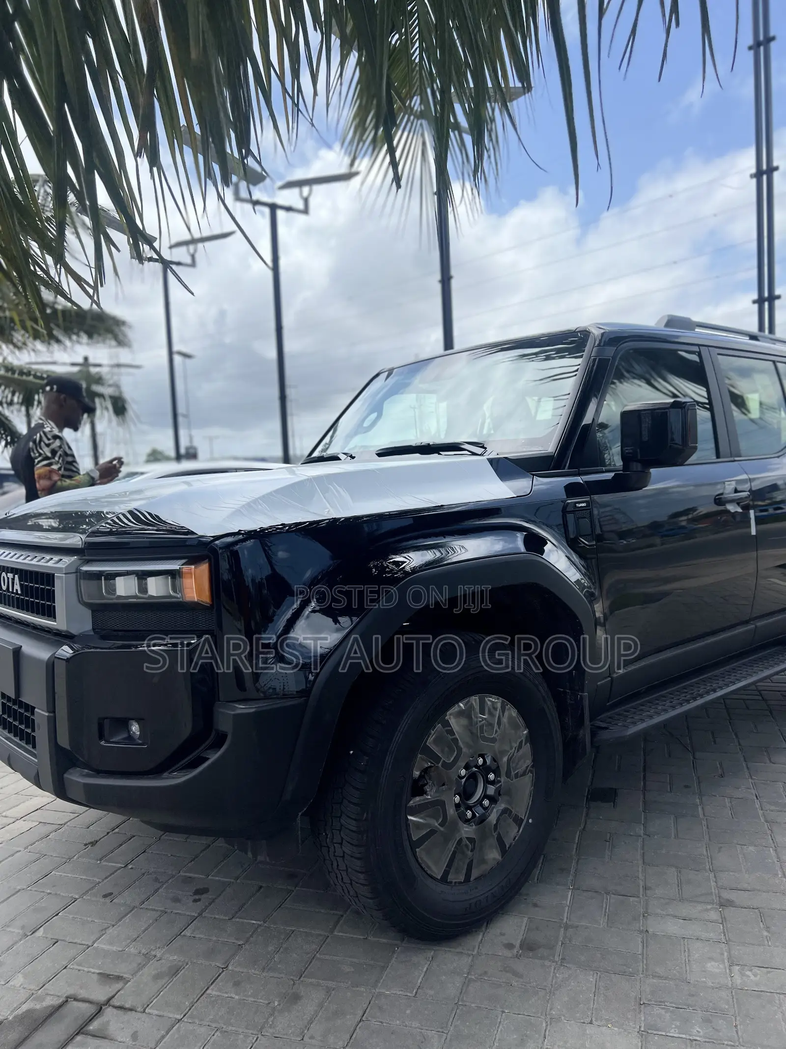 New Toyota Land Cruiser Prado 2.4 Petrol 2025 Black
