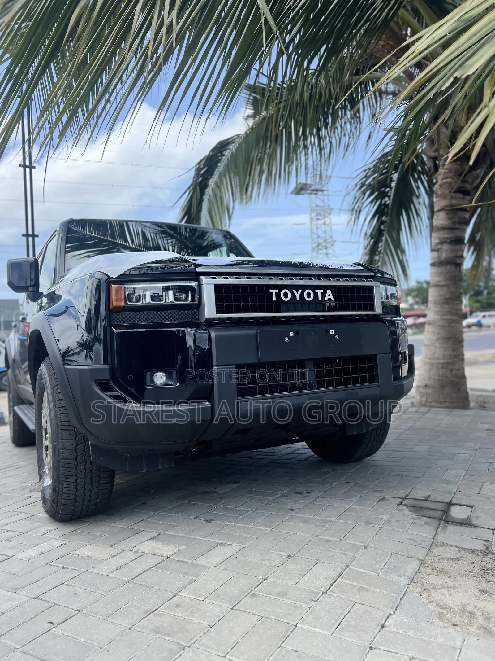 New Toyota Land Cruiser Prado 2.4 Petrol 2025 Black