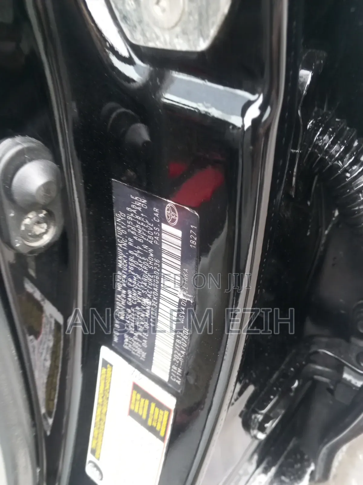 Toyota Camry 2011 Black