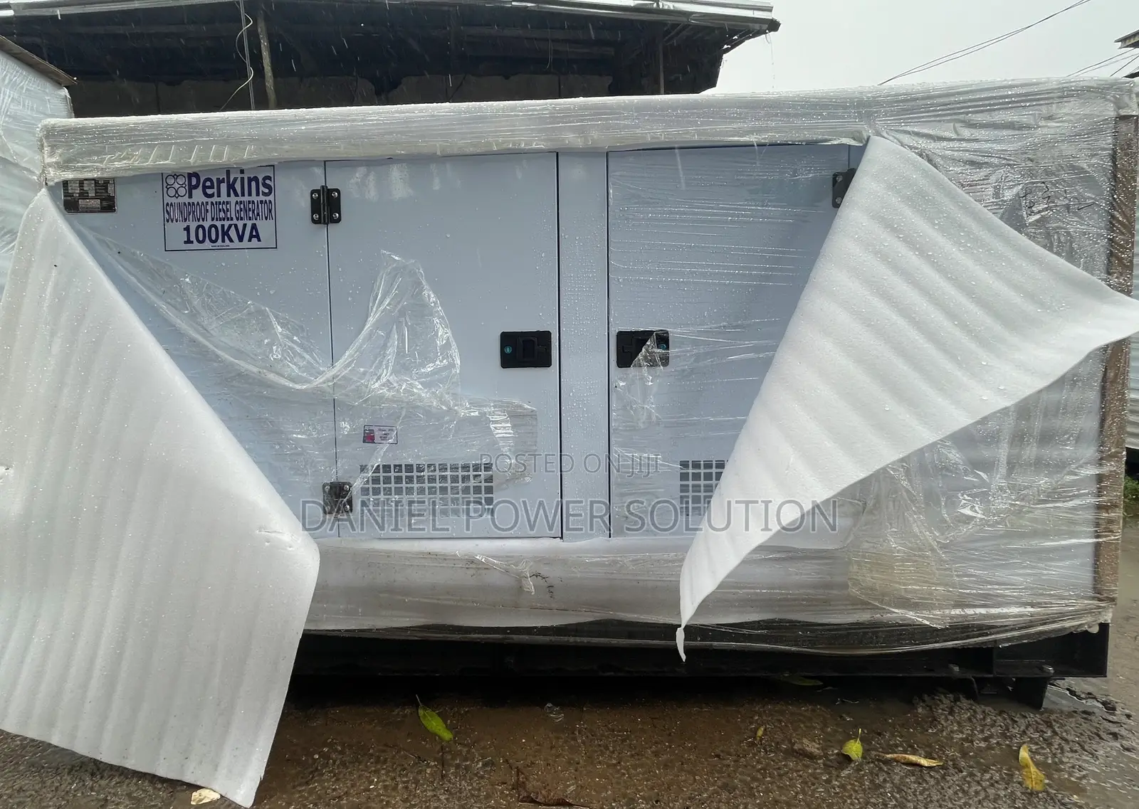 100kva Perkins Sp-100 Soundproof Diesel Generator