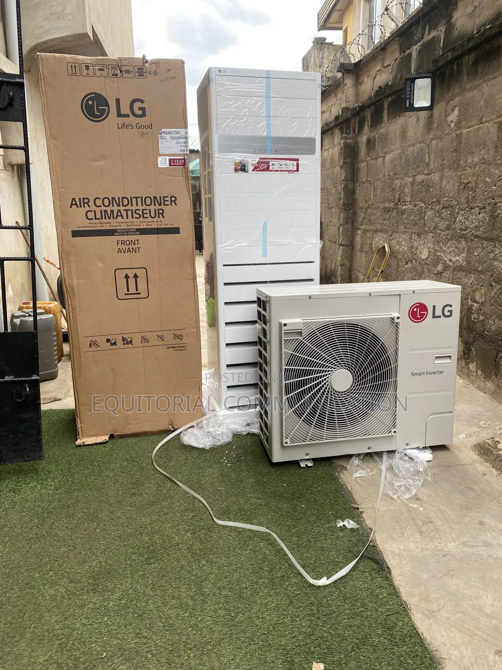 LG APNQ48LT3S1 Modern Inverter Cooling Unit