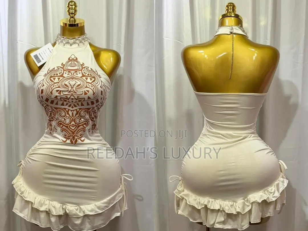 Glamour Halter Bodycon Gown