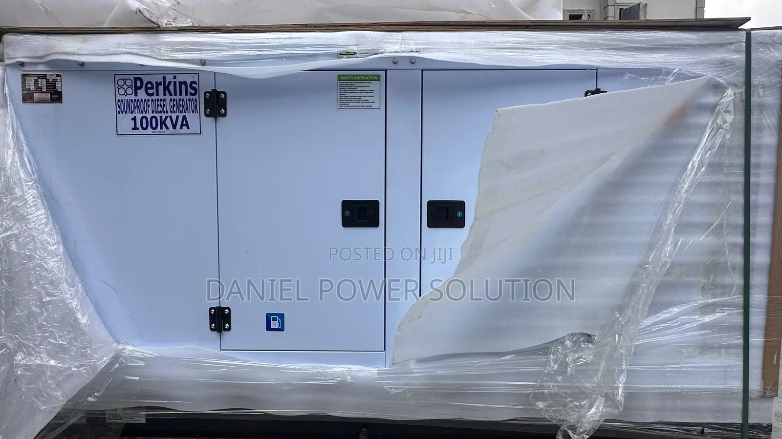 Brand New 100kva Perkins Soundproof Generator 100% Pure Copper