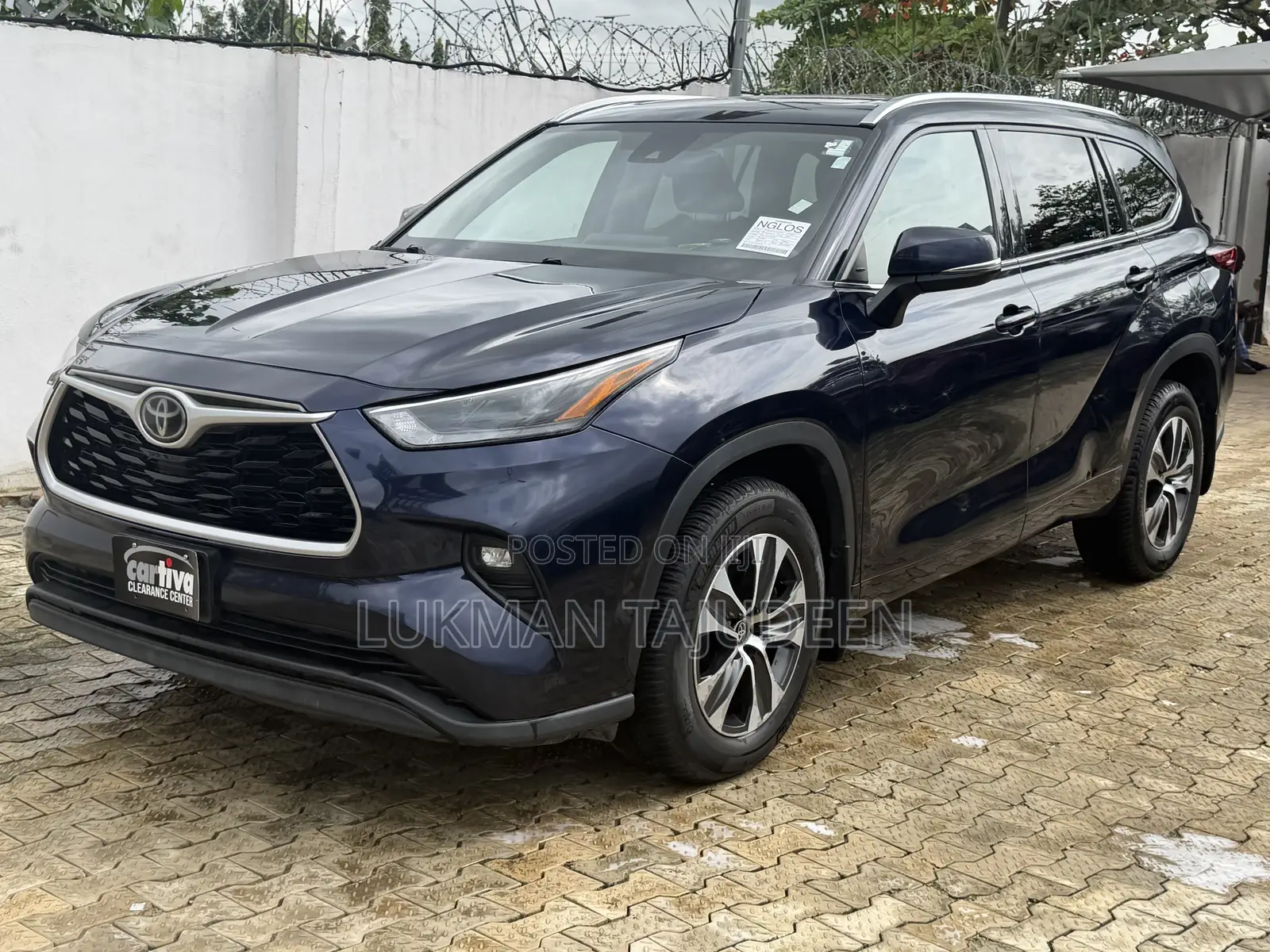 Toyota Highlander XLE 2021 Blue