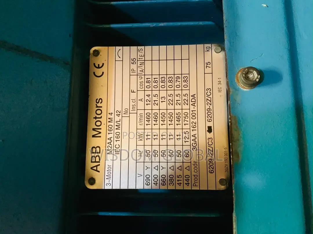 Original ABB Electric Motor 11kw