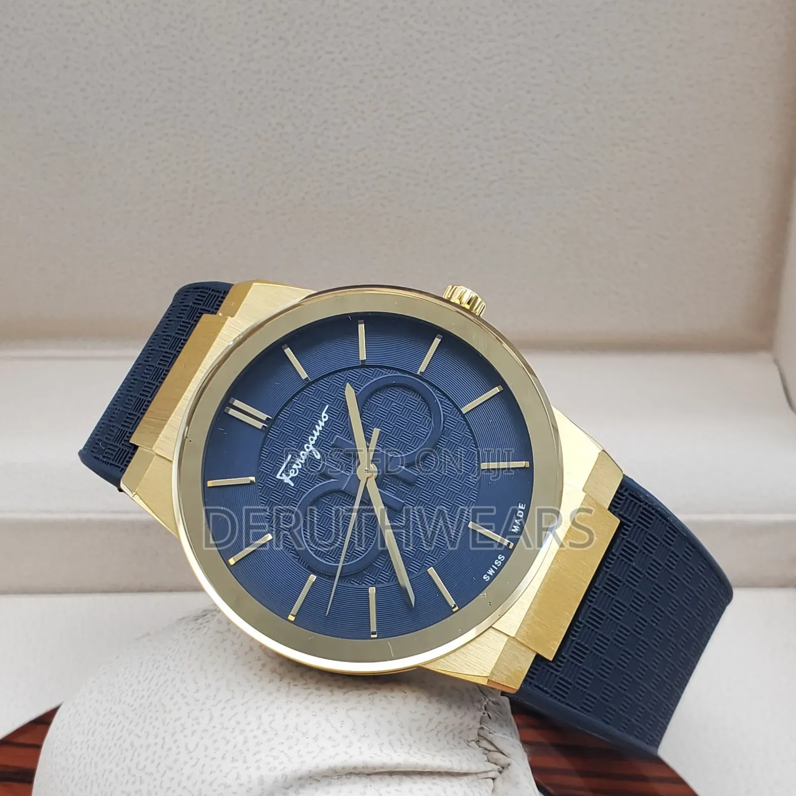 Salvatore Ferragamo Rubber Strap