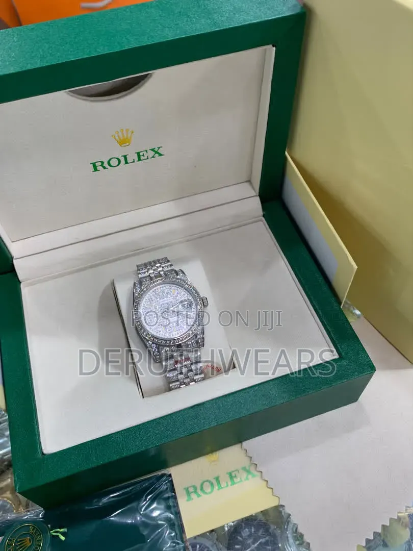 Rolex Luxury Iced Watch