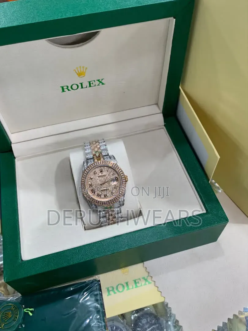 Rolex Luxury Iced Watch