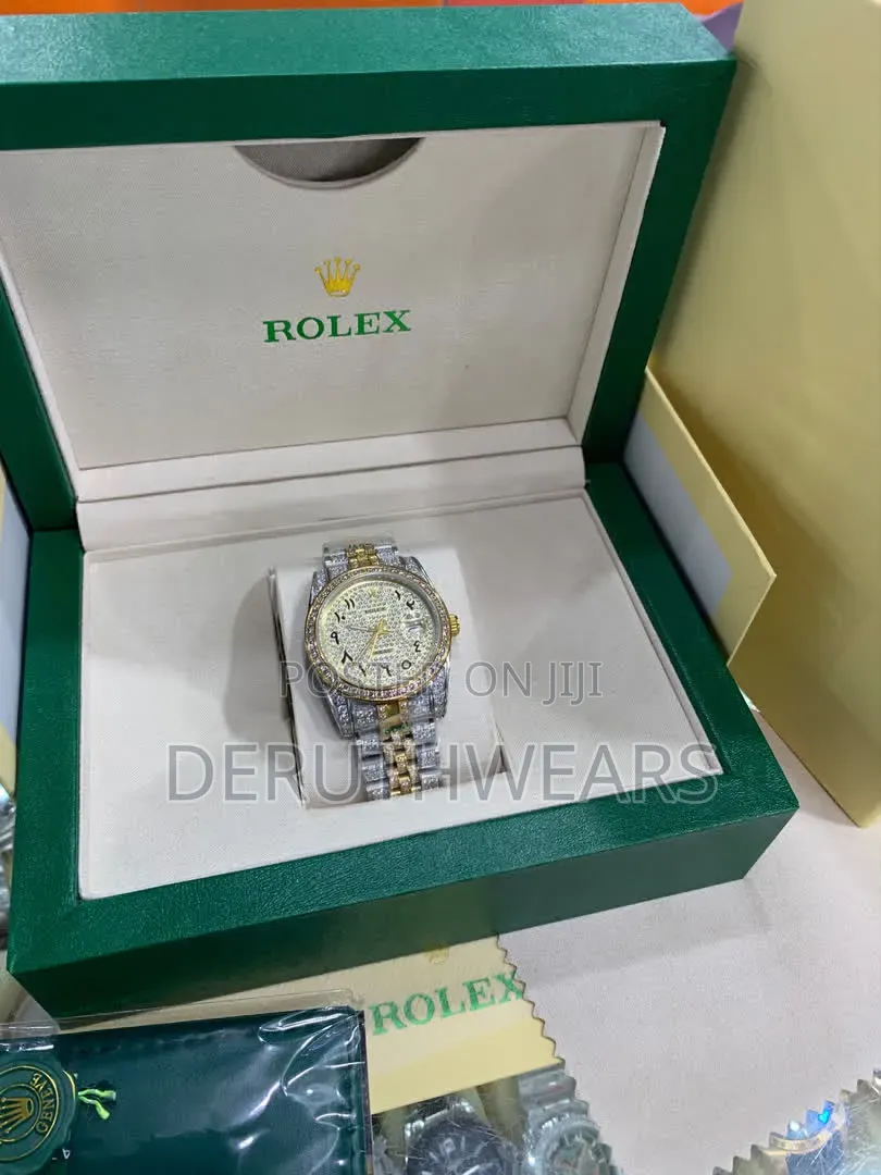 Rolex Luxury Iced Watch