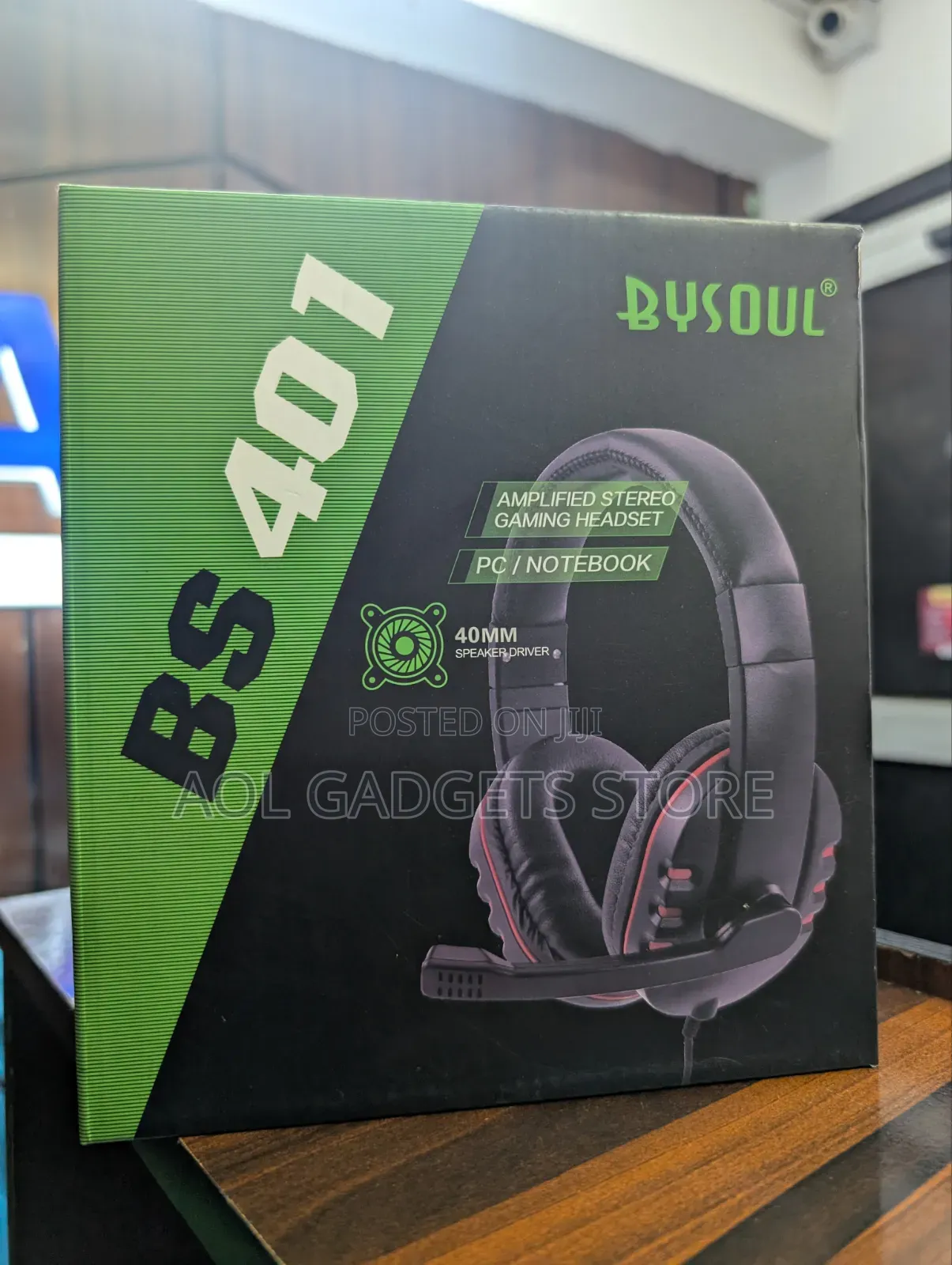 Amplified Stereo Gaming Headset