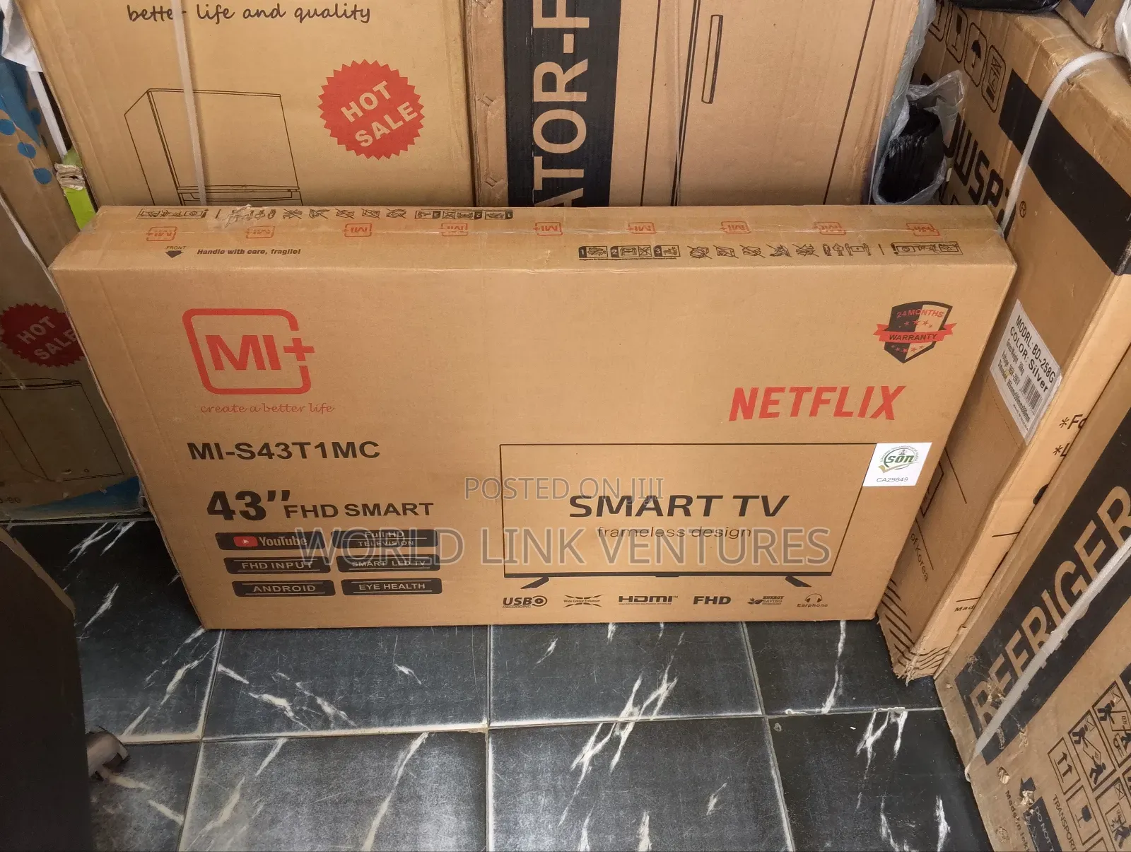 Mi Smart TV 43 Inches FHD Smart With N