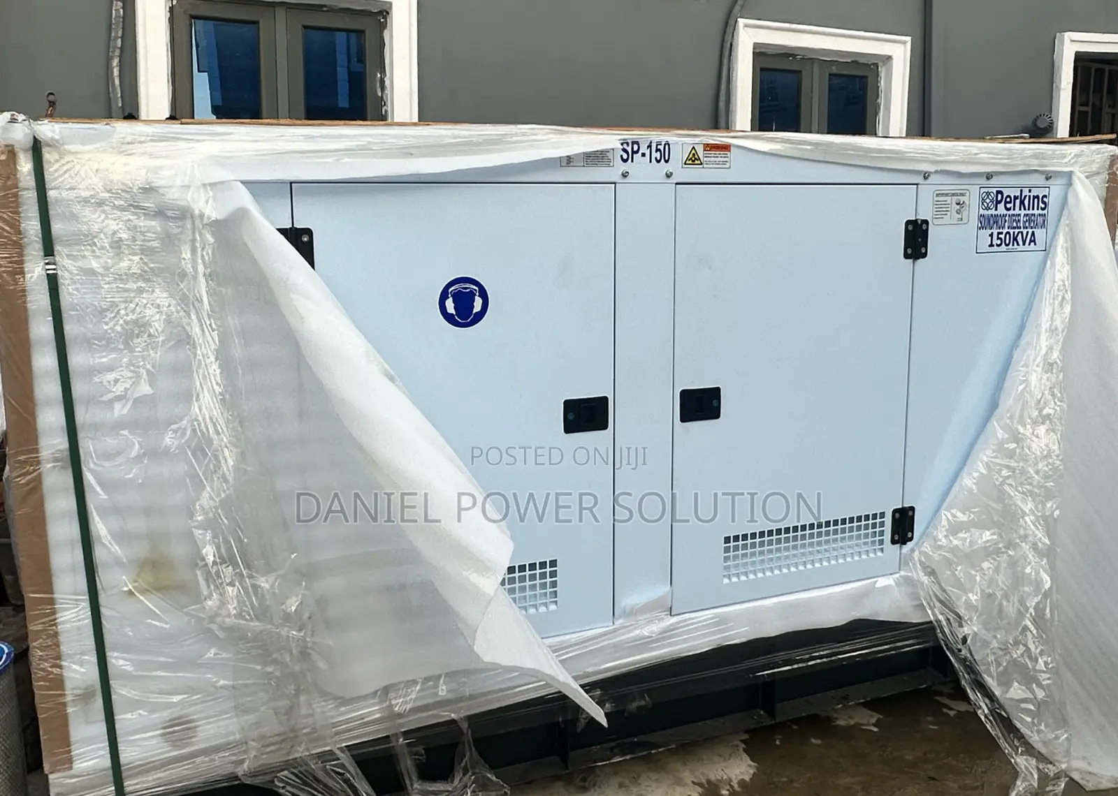 150kVA PERKINS SOUNDPROOF DIESEL GENERATOR Available 100% Copper Coil