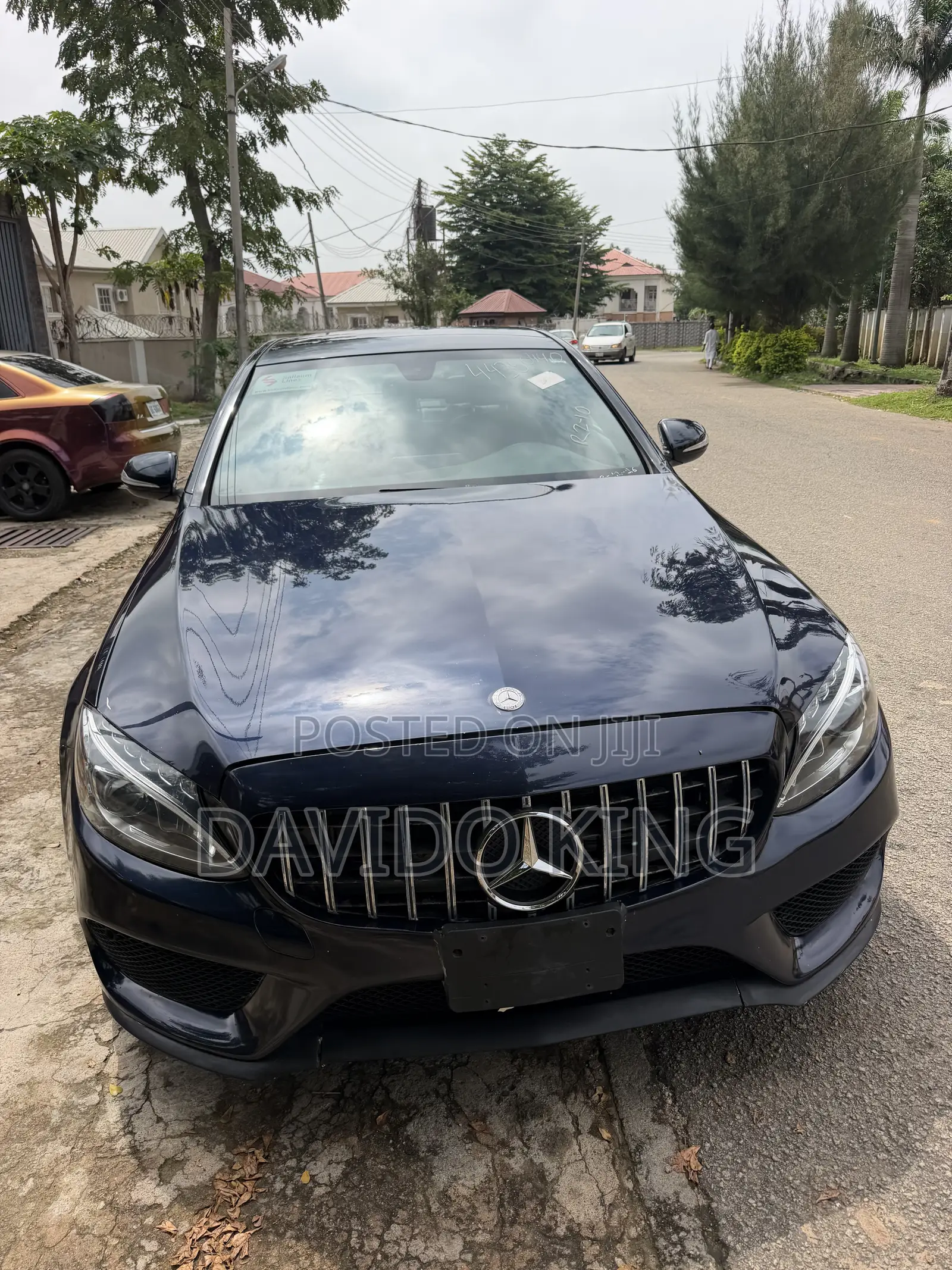 Mercedes-Benz C400 4Matic AWD Sedan (3.0L V6 7A) 2015 Blue