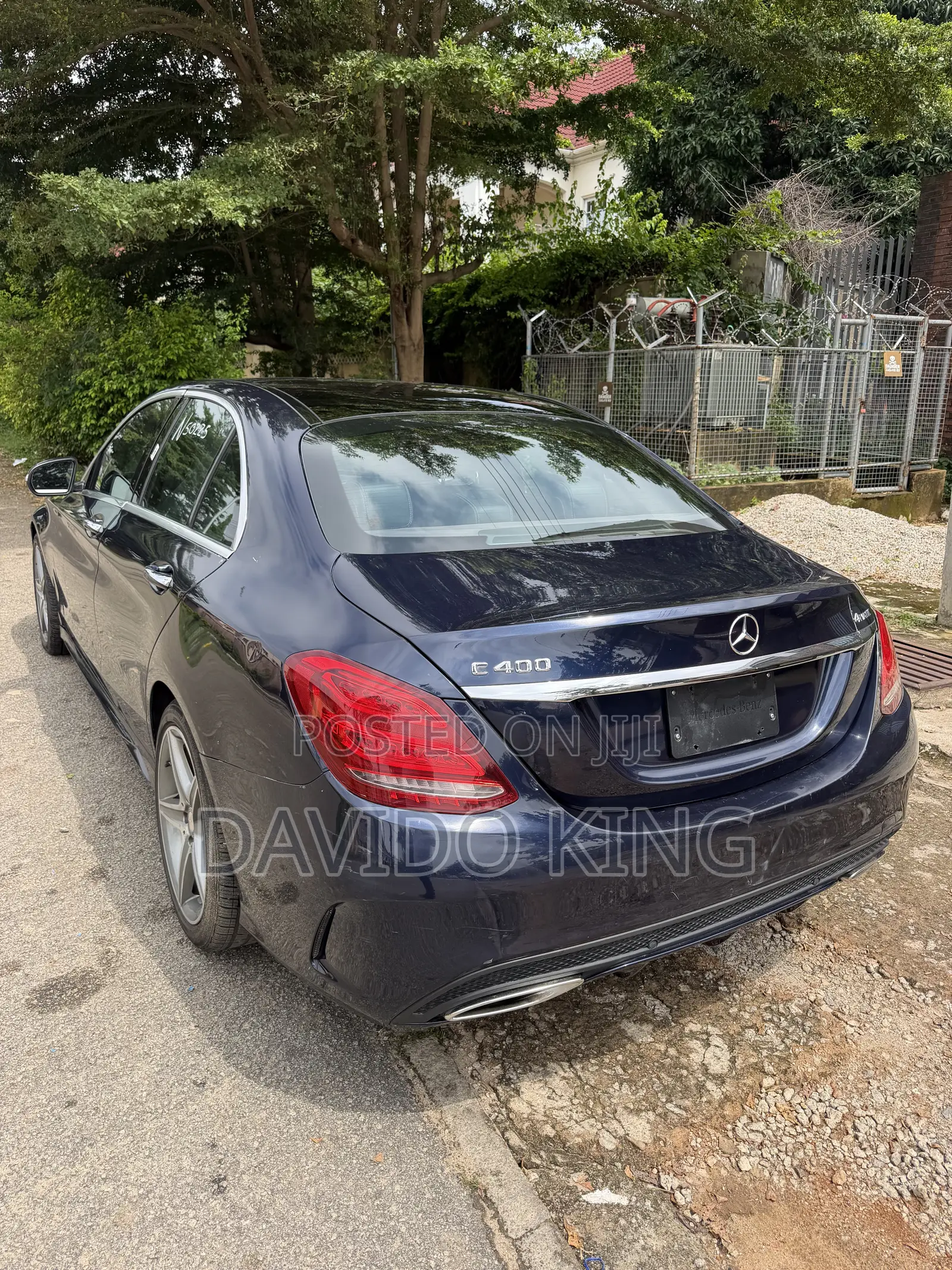 Mercedes-Benz C400 4Matic AWD Sedan (3.0L V6 7A) 2015 Blue