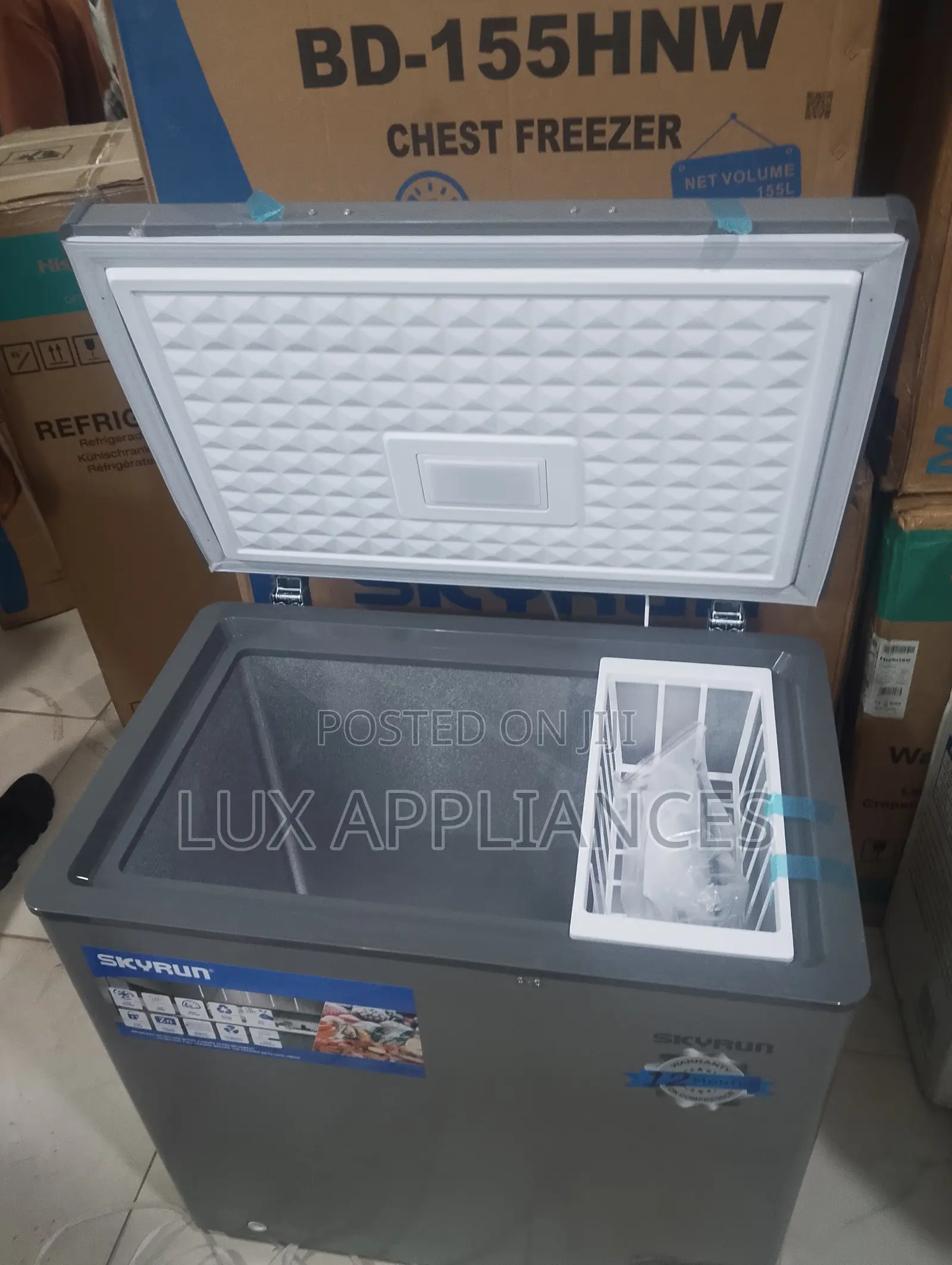 SKYRUN BD-155HW Mini Business Chest Freezer