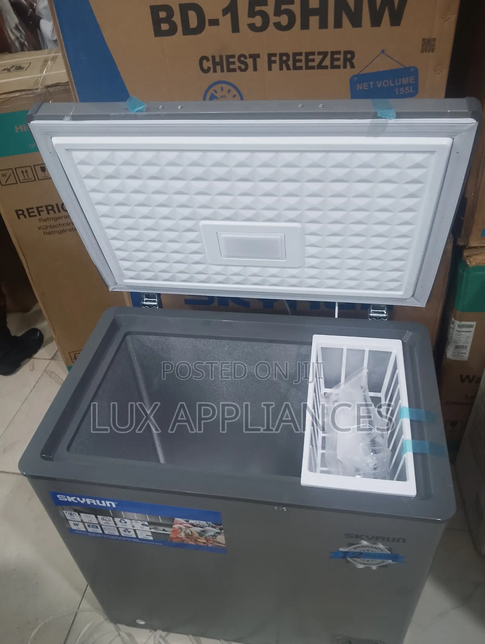 SKYRUN BD-155HW Mini Business Chest Freezer