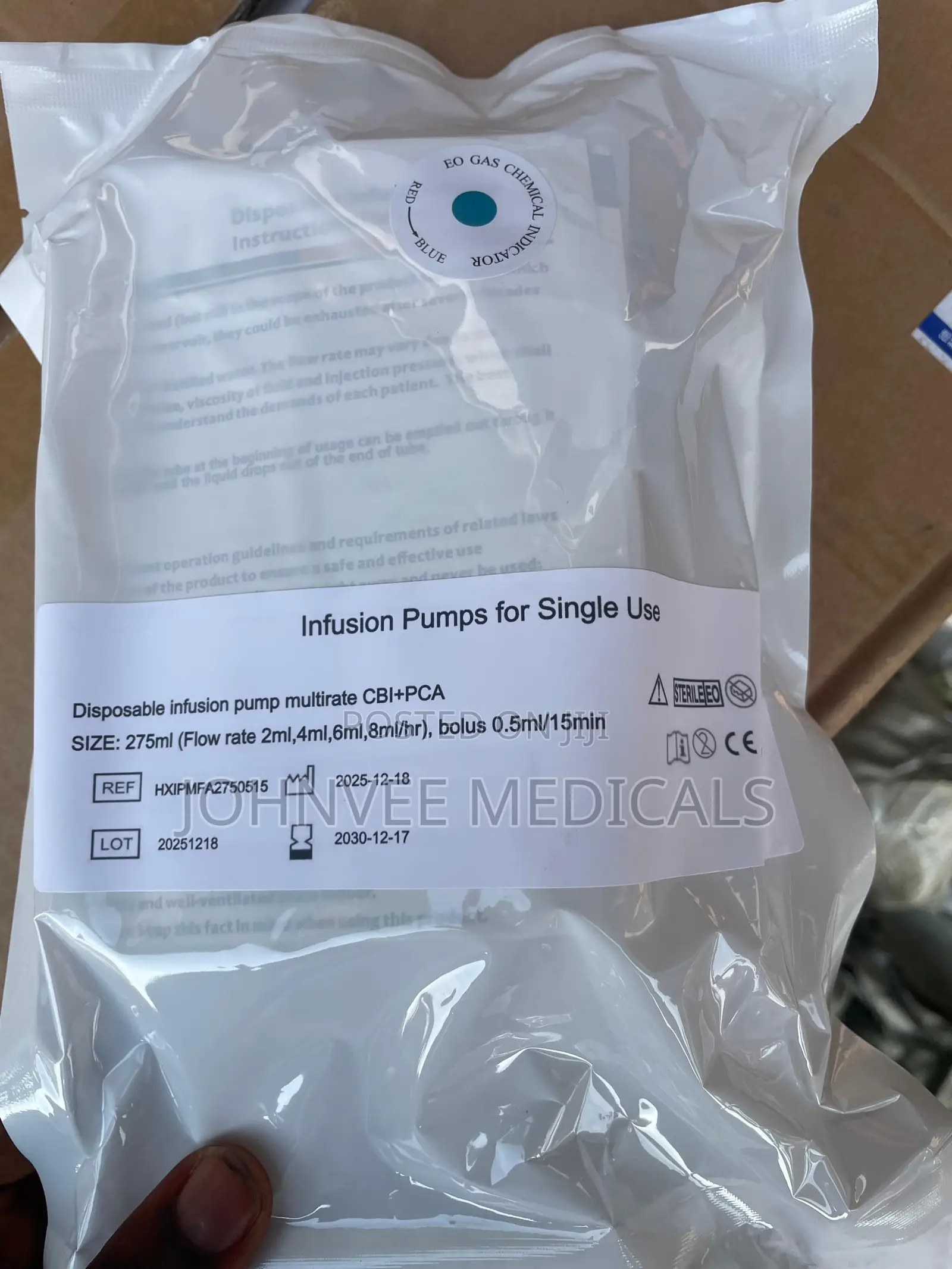 Disposable Infusion Pump / Elastomeric Pump