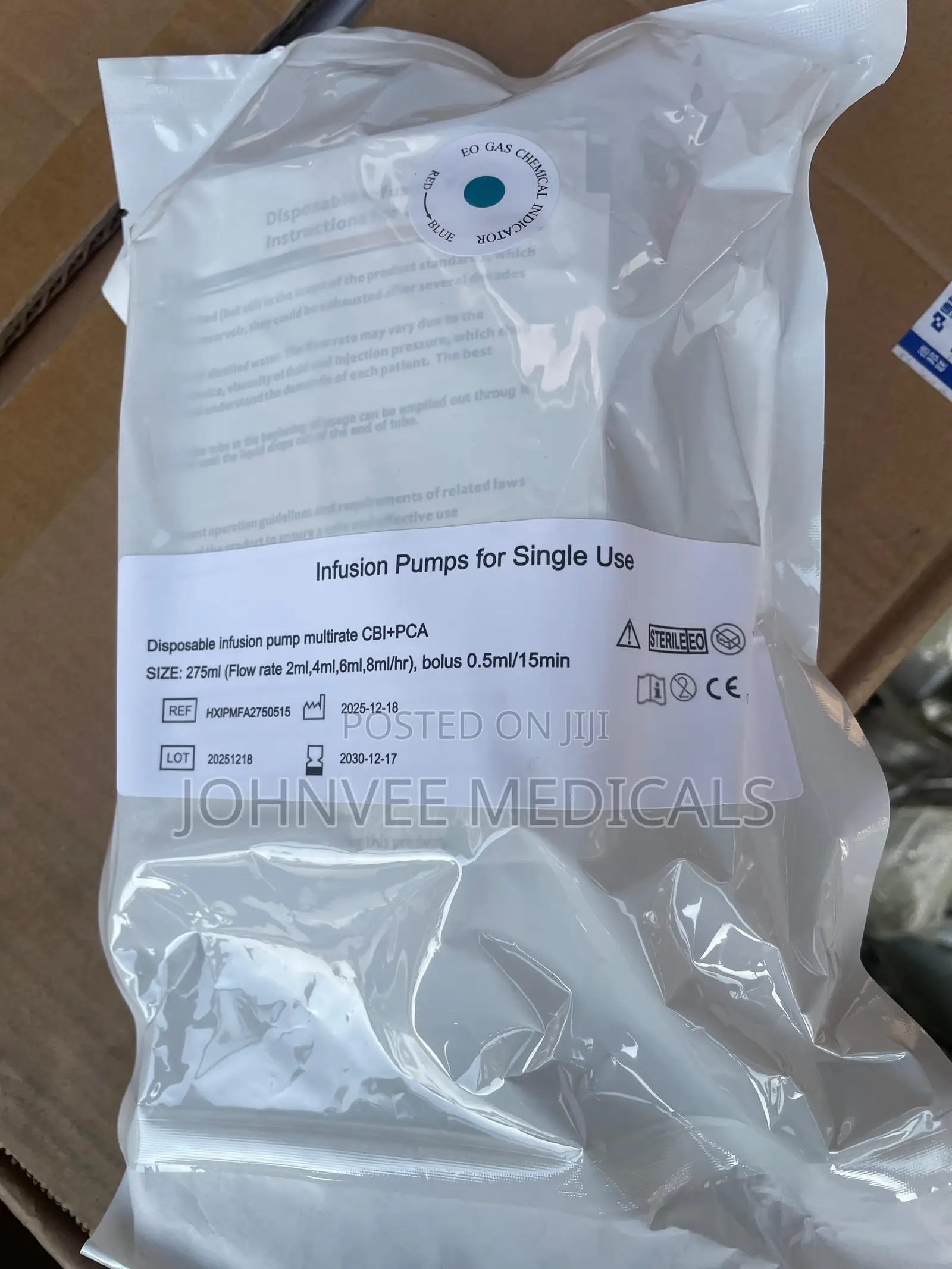 Disposable Infusion Pump / Elastomeric Pump