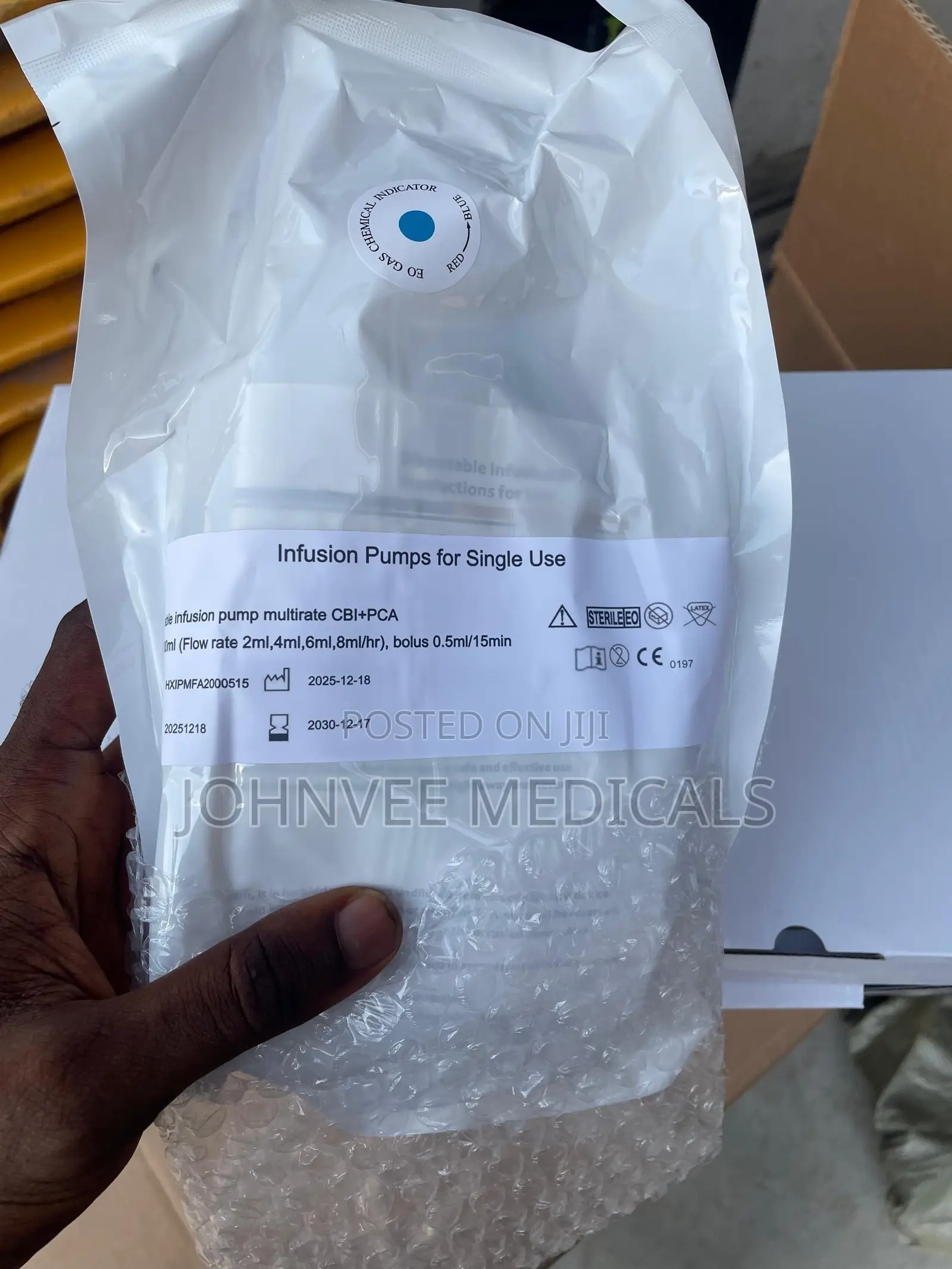 Disposable Infusion Pump / Elastomeric Pump