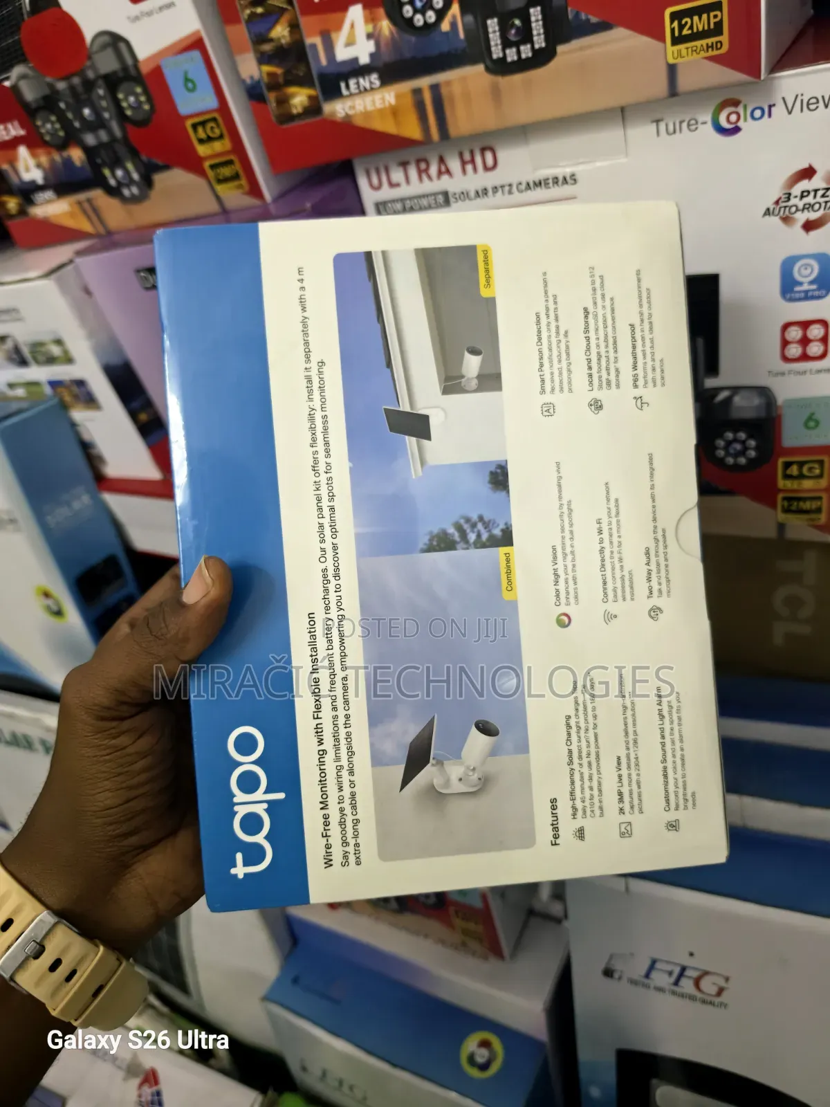 Tapo C410 Kit Solar Panel WiFi