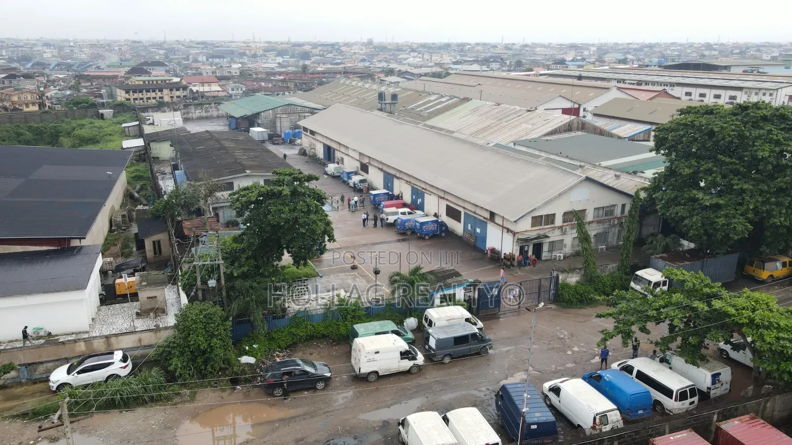 Prime Industrial Property on 16,570 SQMTS Land at Ikeja