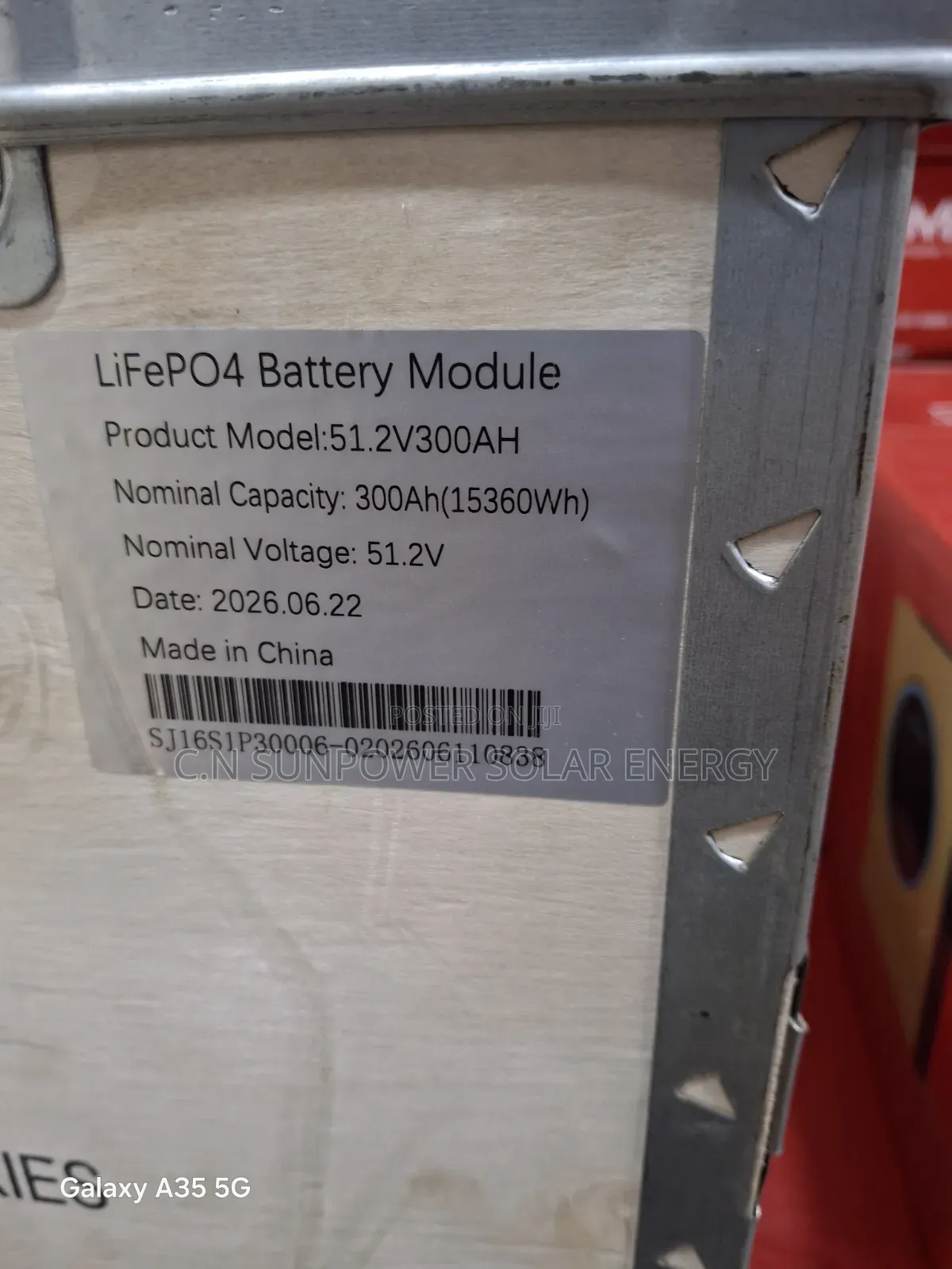 15kwh/48v SMS Lithium-Iron Battery