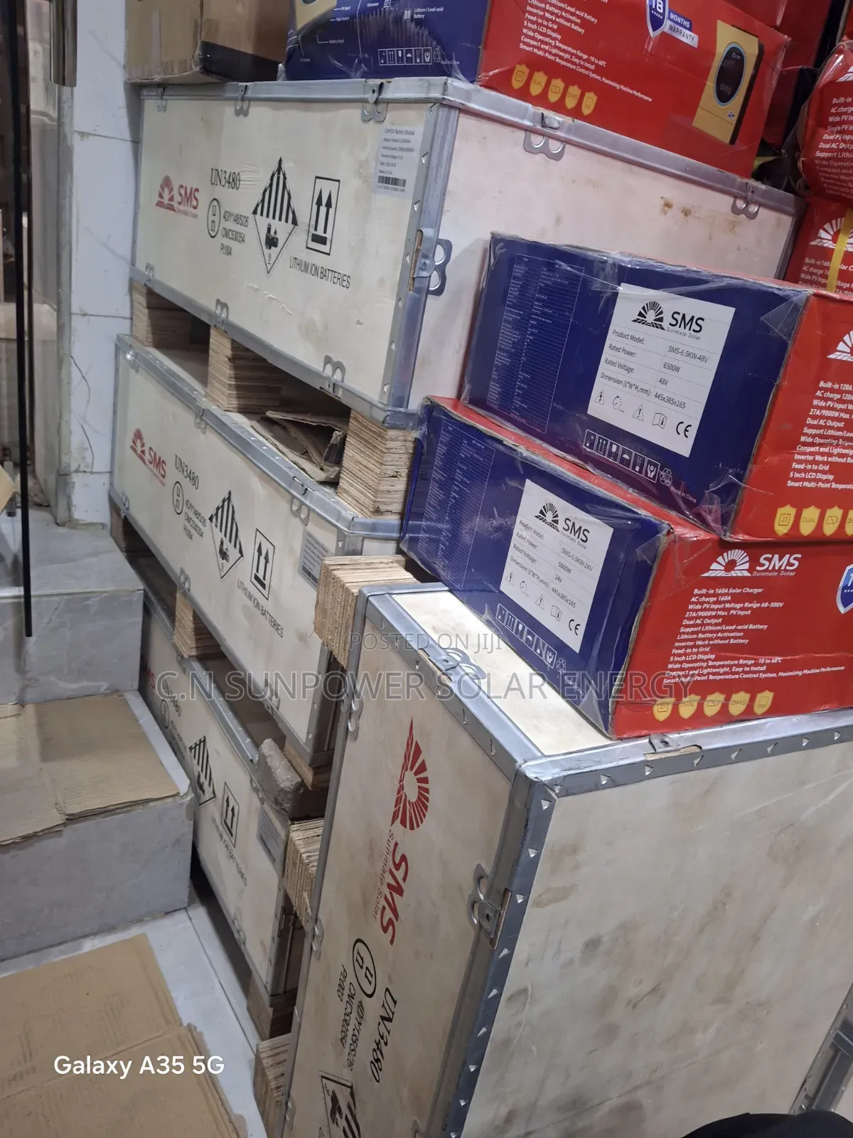 15kwh/48v SMS Lithium-Iron Battery