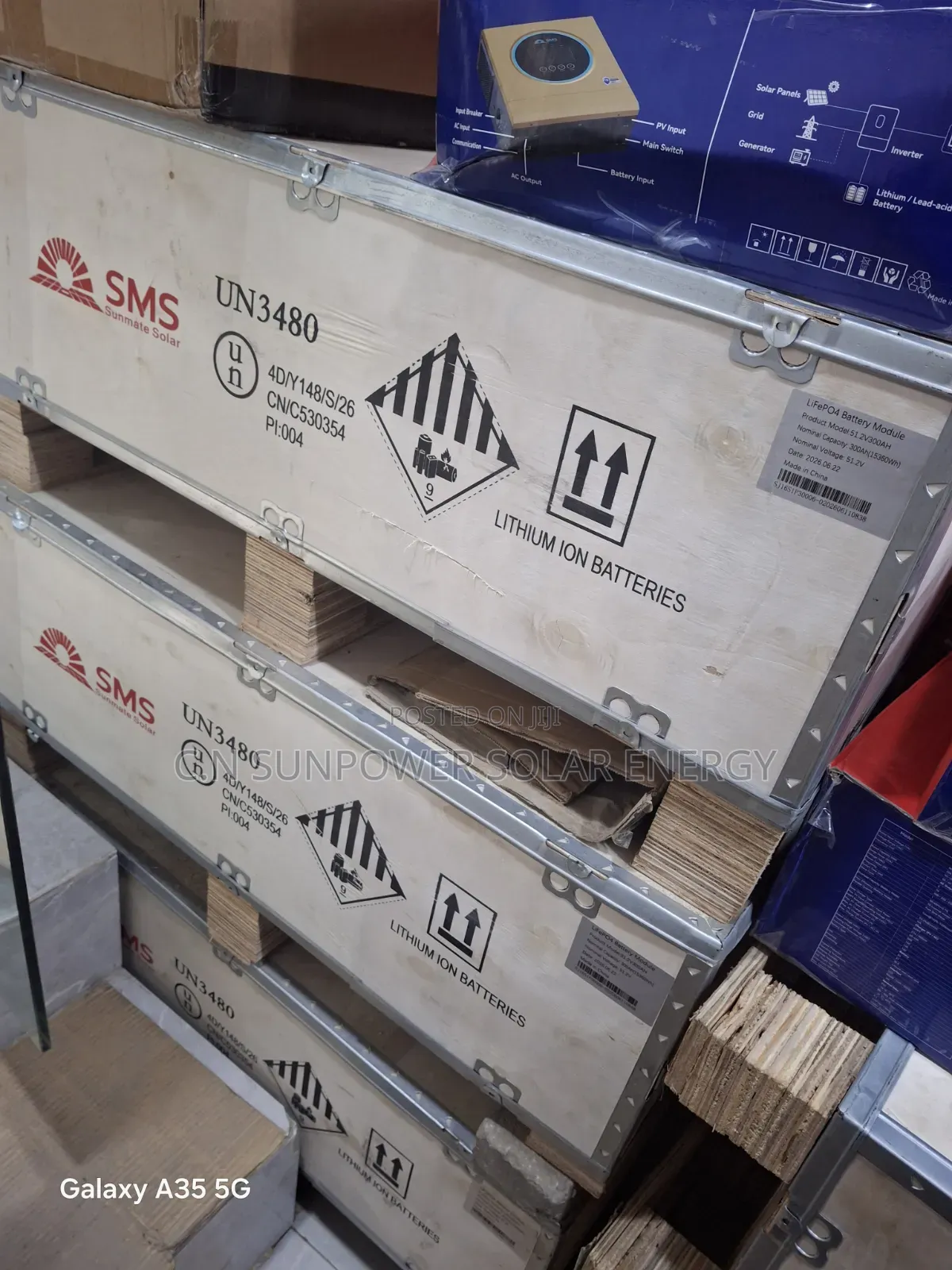 15kwh/48v SMS Lithium-Iron Battery