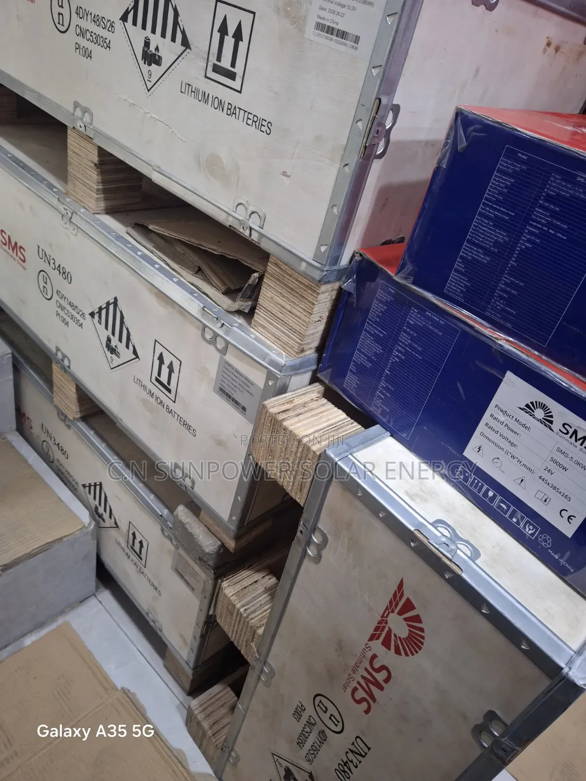 15kwh/48v SMS Lithium-Iron Battery