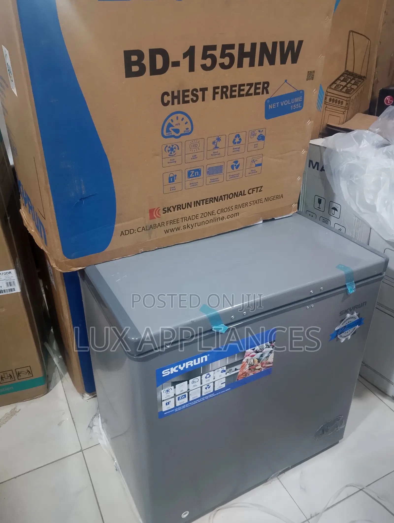 SKYRUN BD-155HW Shop Freezer for Sale