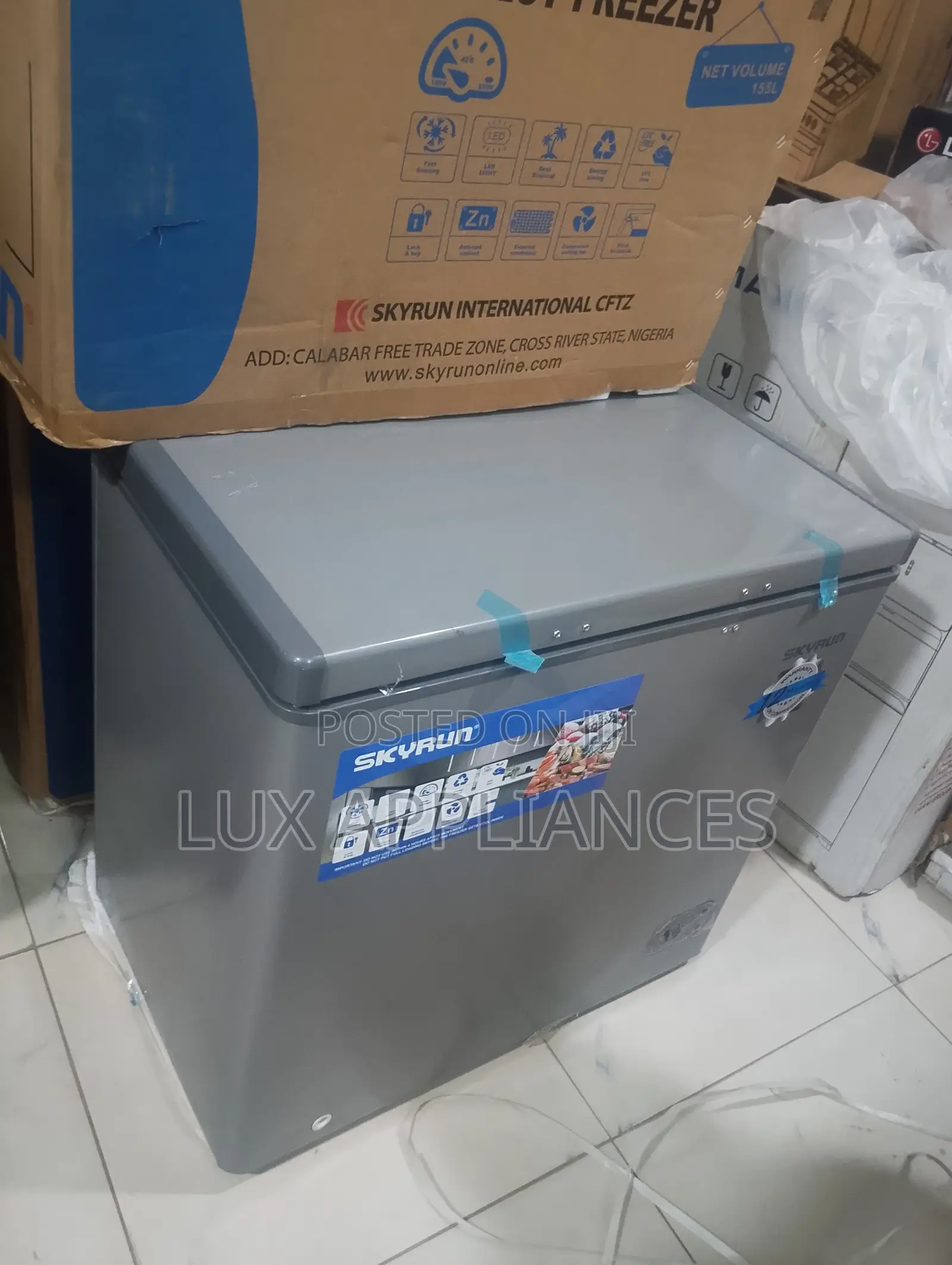 SKYRUN 155L Frozen Goods Freezer for Sale
